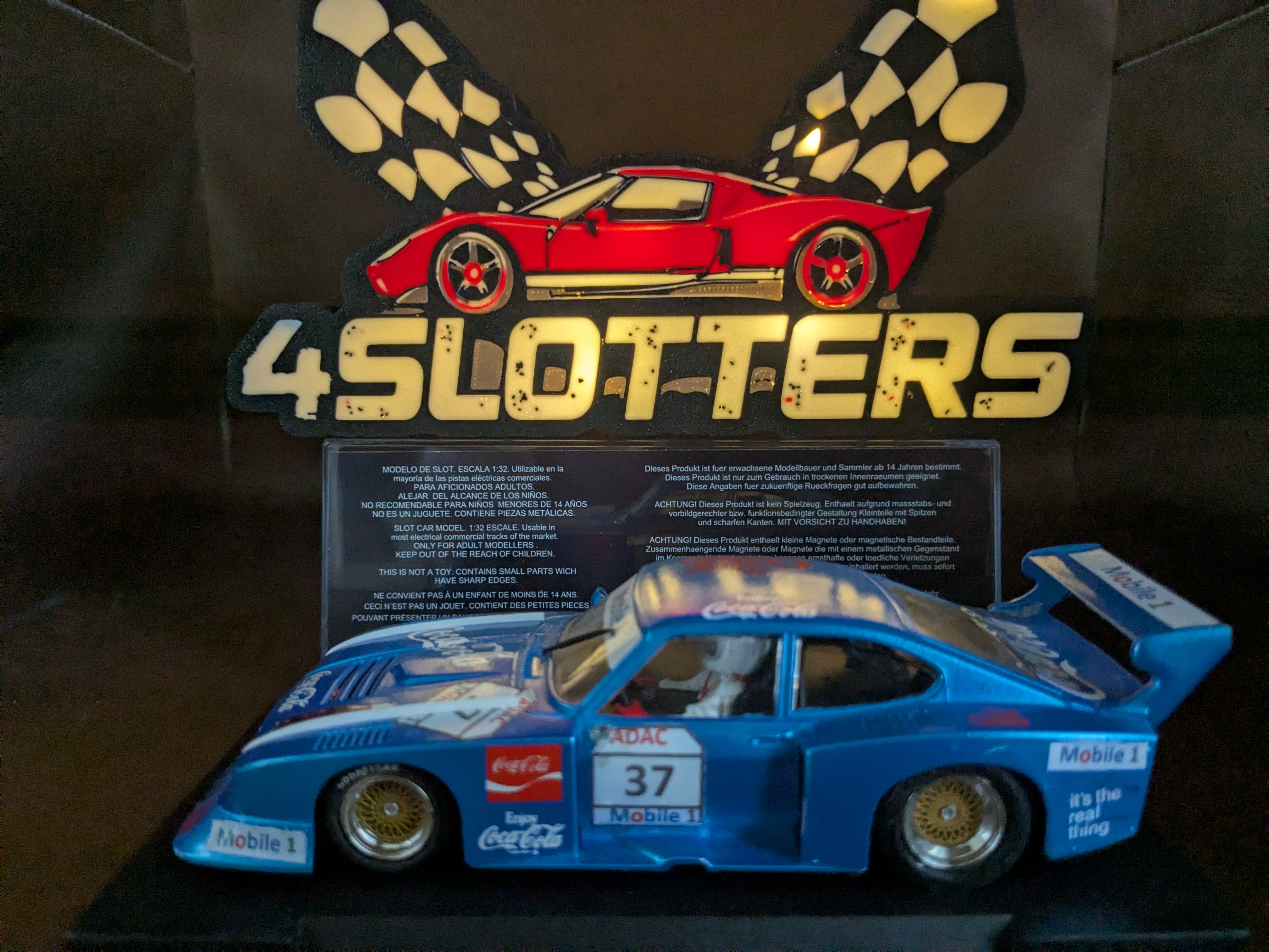 Scaleauto Ford Capri Turbo RS #37 Customised *USED*