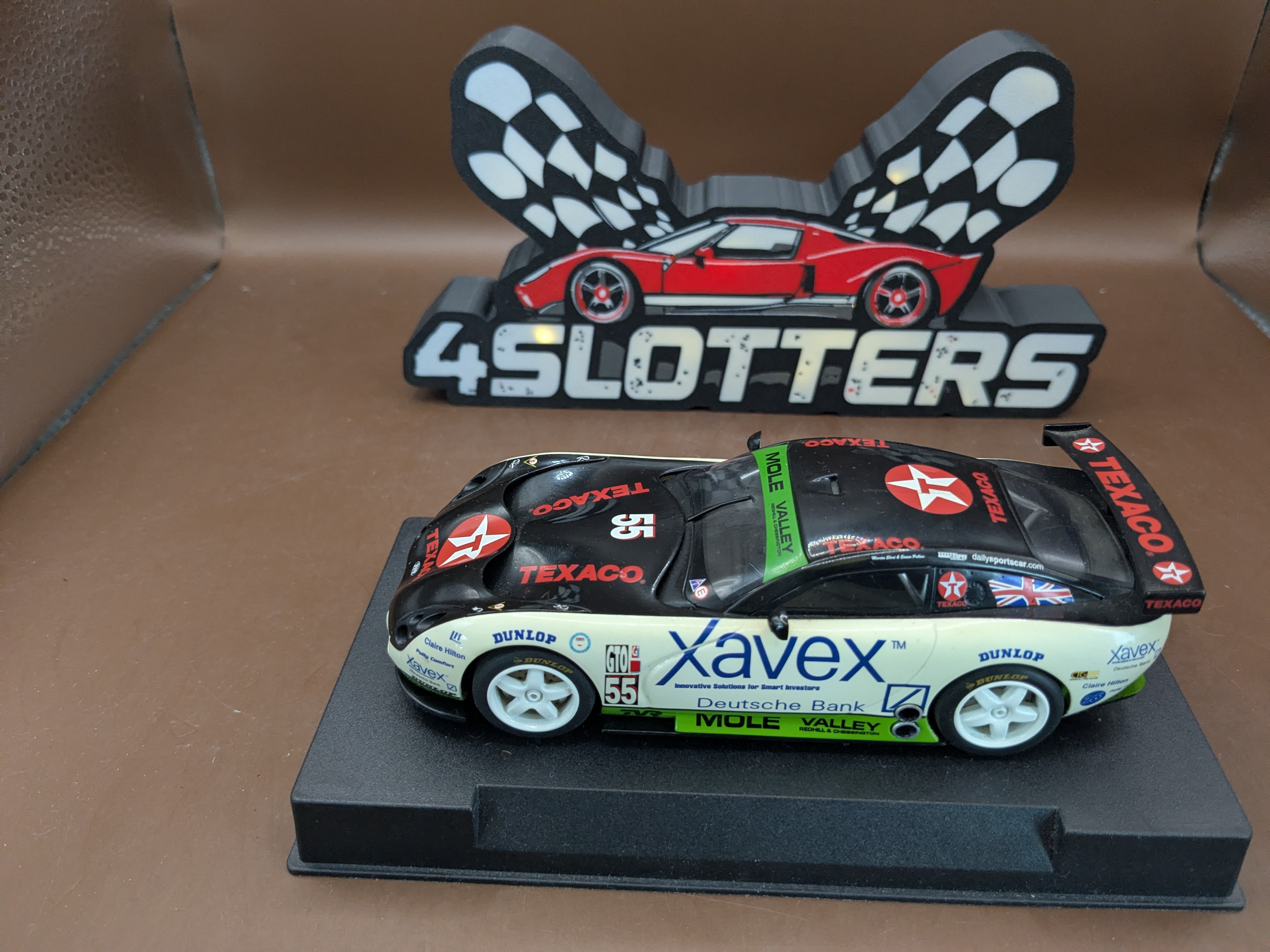 Scalextric TVR Tuscan 400R #55 Xavex *USED*