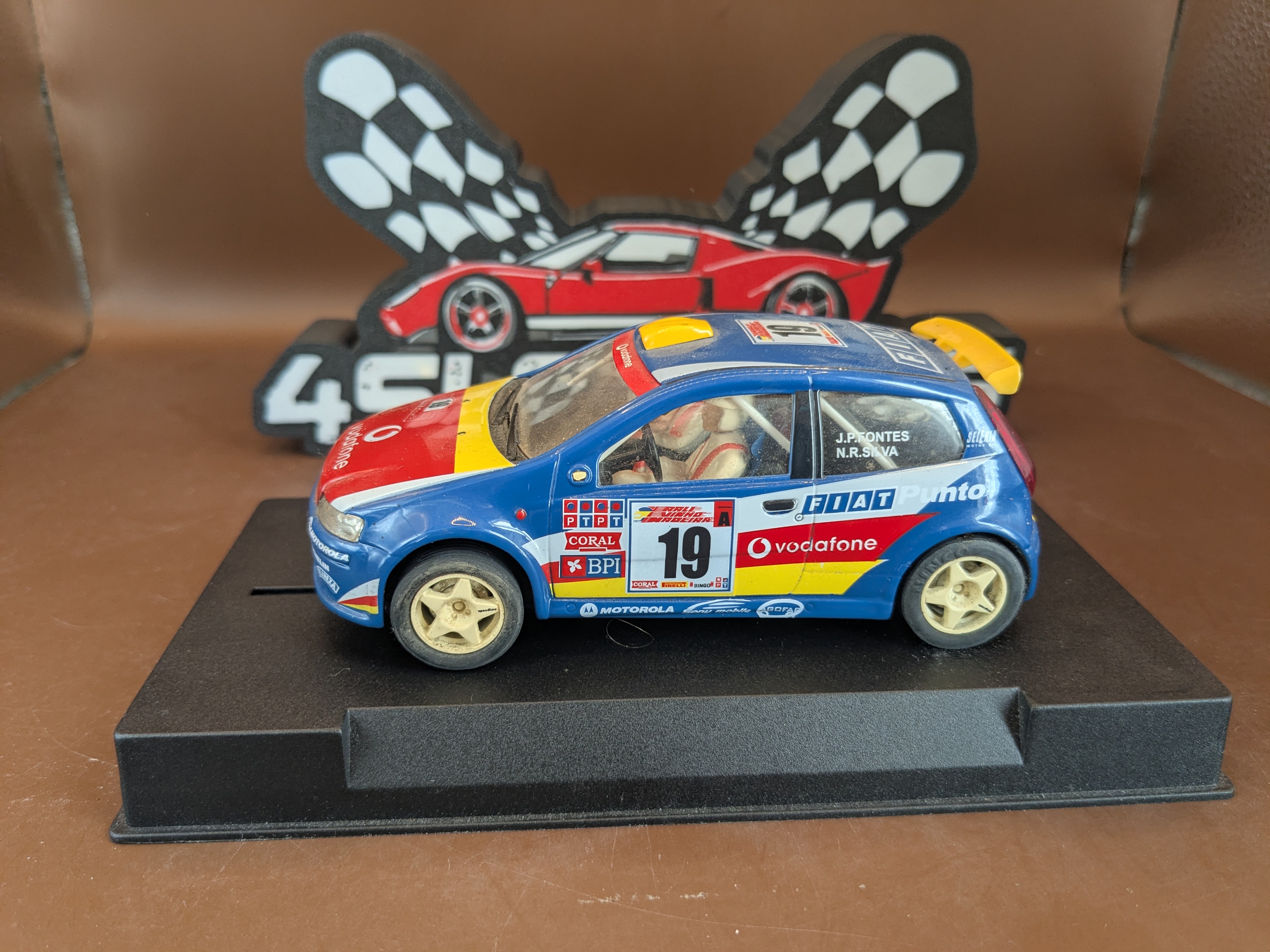 Ninco Fiat Punto Super 1600 #19 Vodafone *USED*
