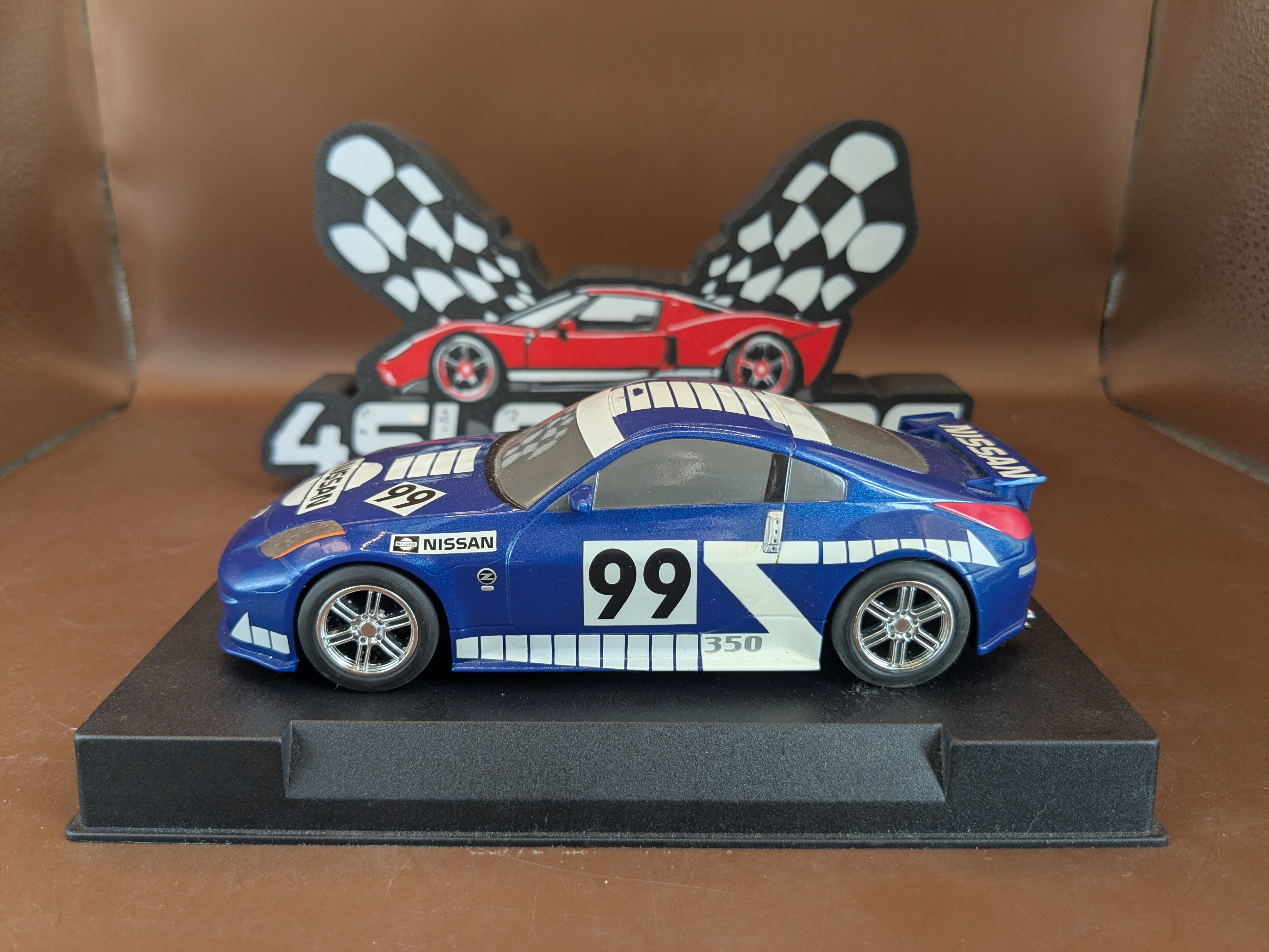 Scalextric Nissan 350Z Drift #99 Blue *USED*