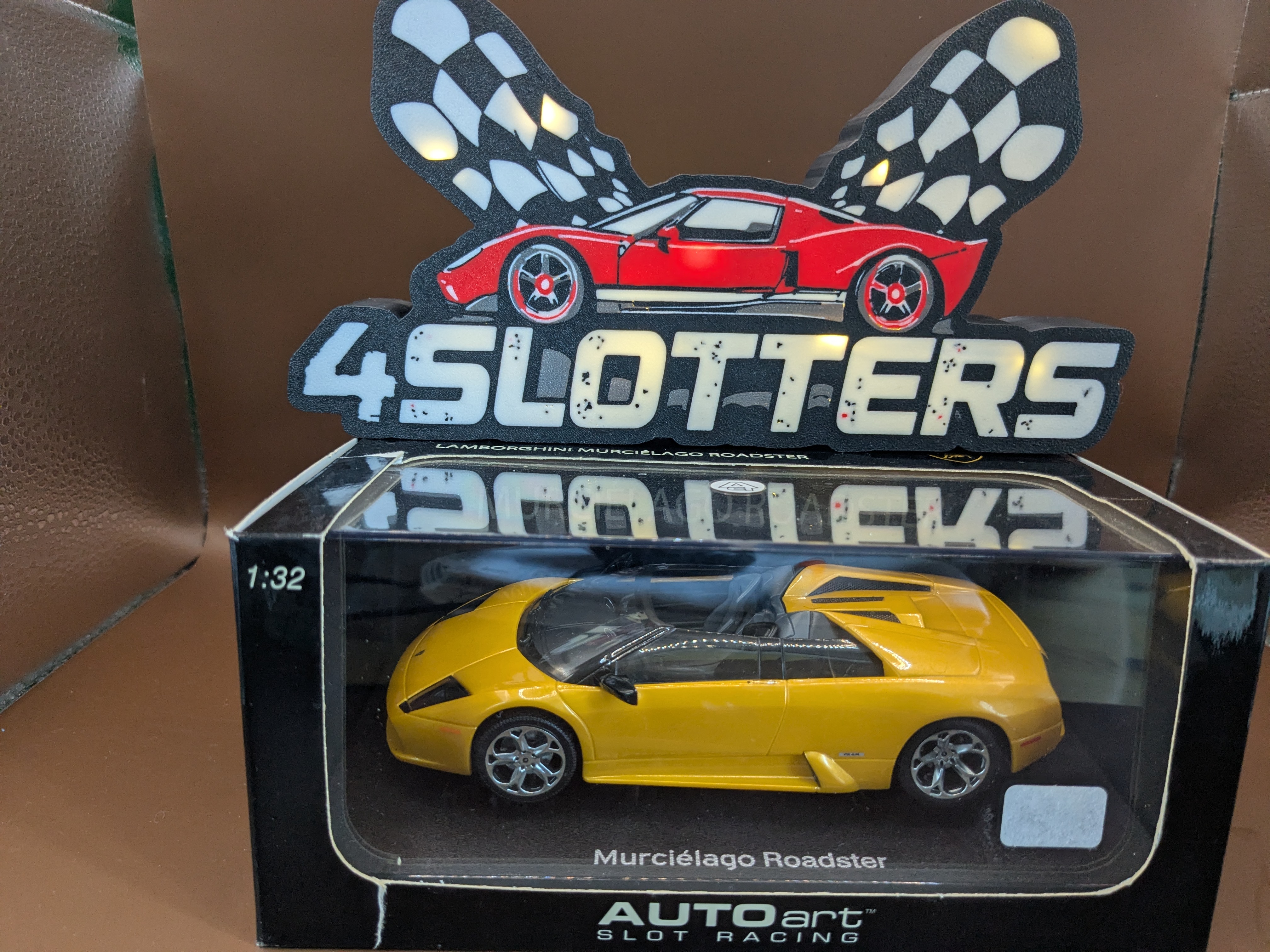 Autoart Lamborghini Murcielago Roadster Yellow