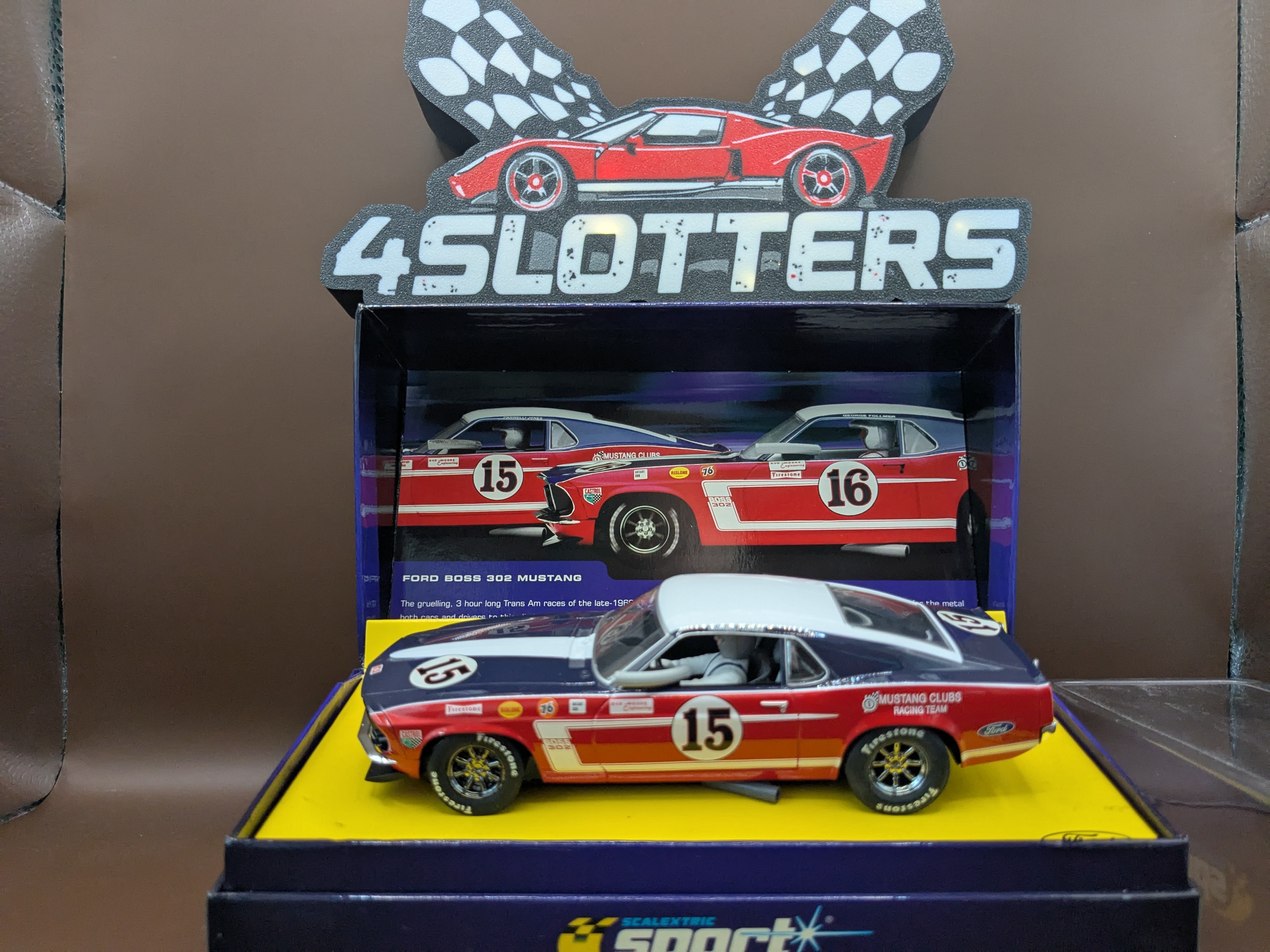 Scalextric Ford Mustang Boss 302 #15 1970