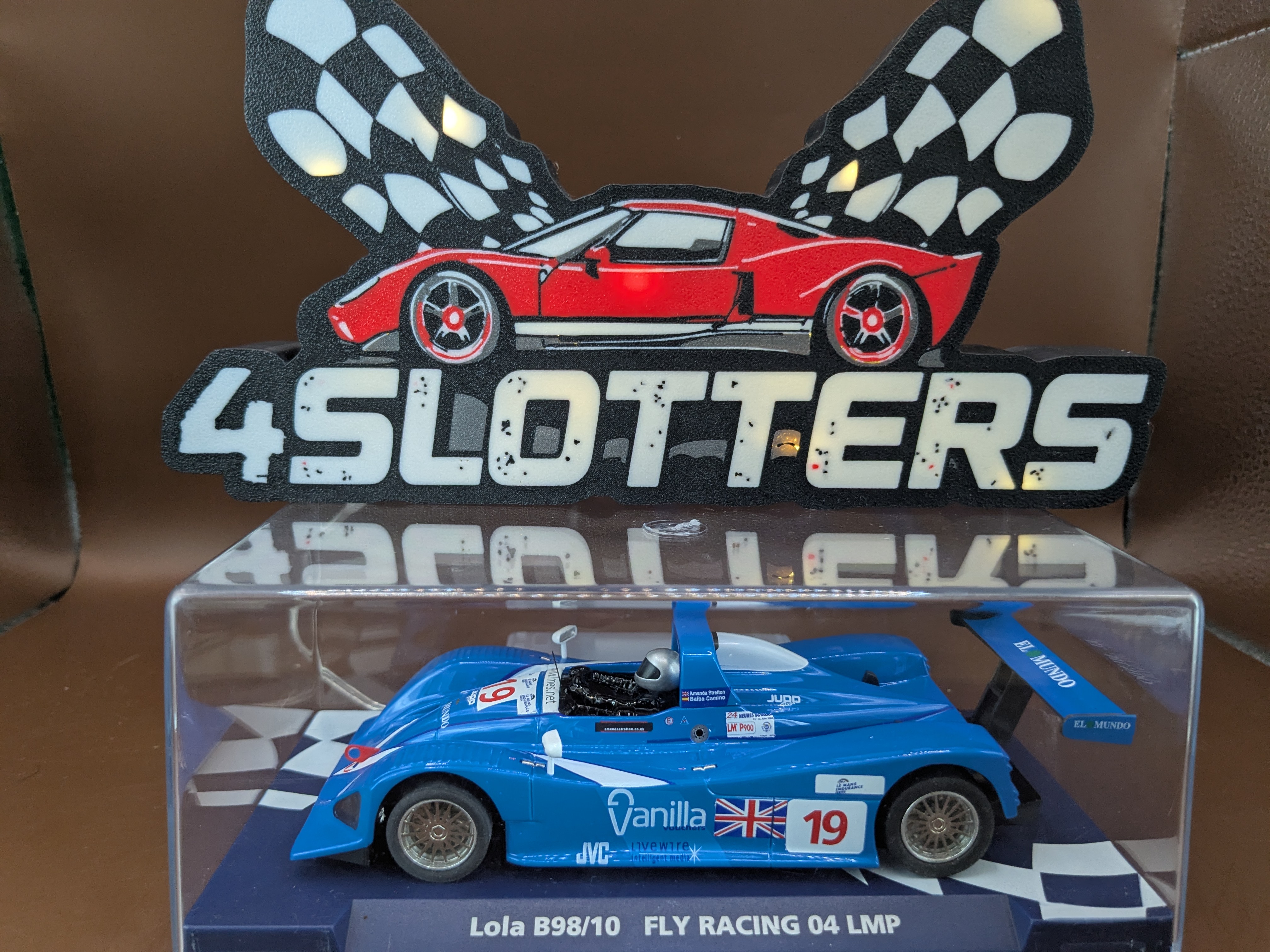 Fly Lola B98/10 Fly Racing 04 LMP #19 Vanilla Silverstone 2005