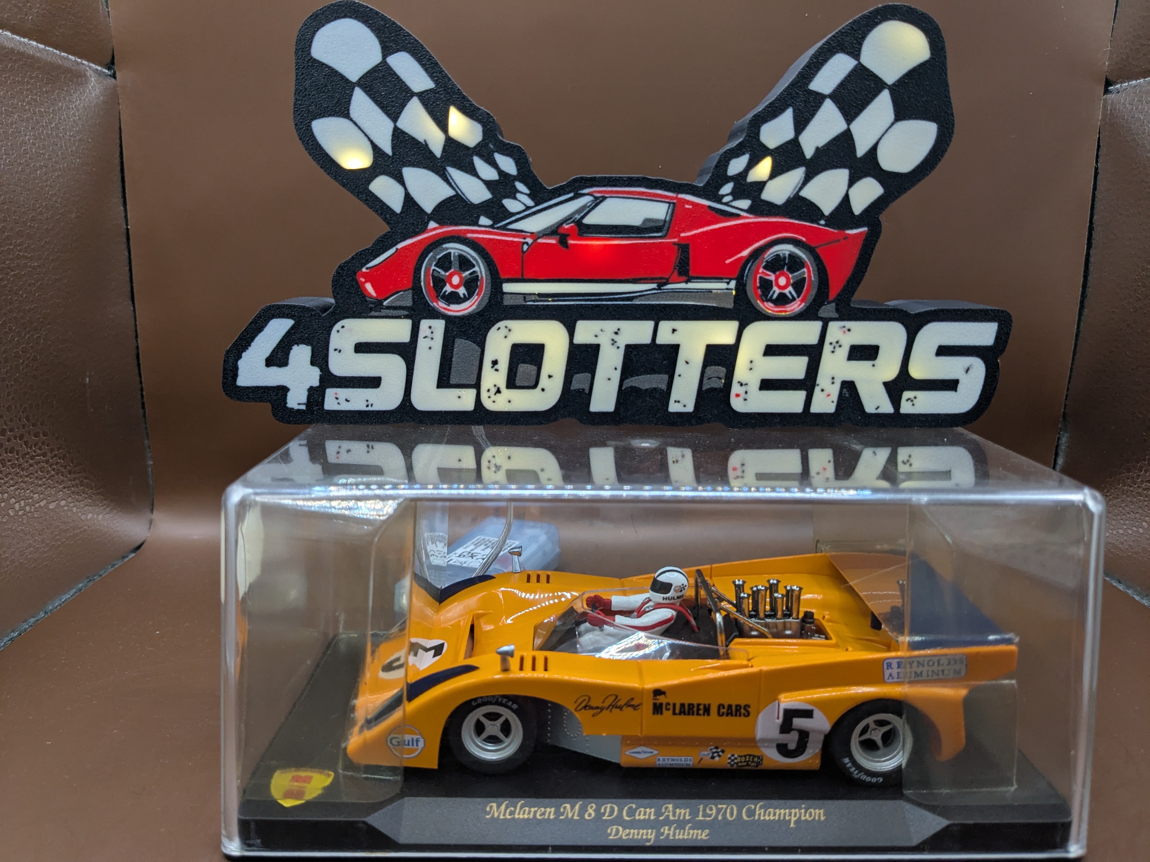 MG Vanquish McLaren M8D #5 Reynolds Aluminum Can Am Bridgehampton 1970 MG-CA1