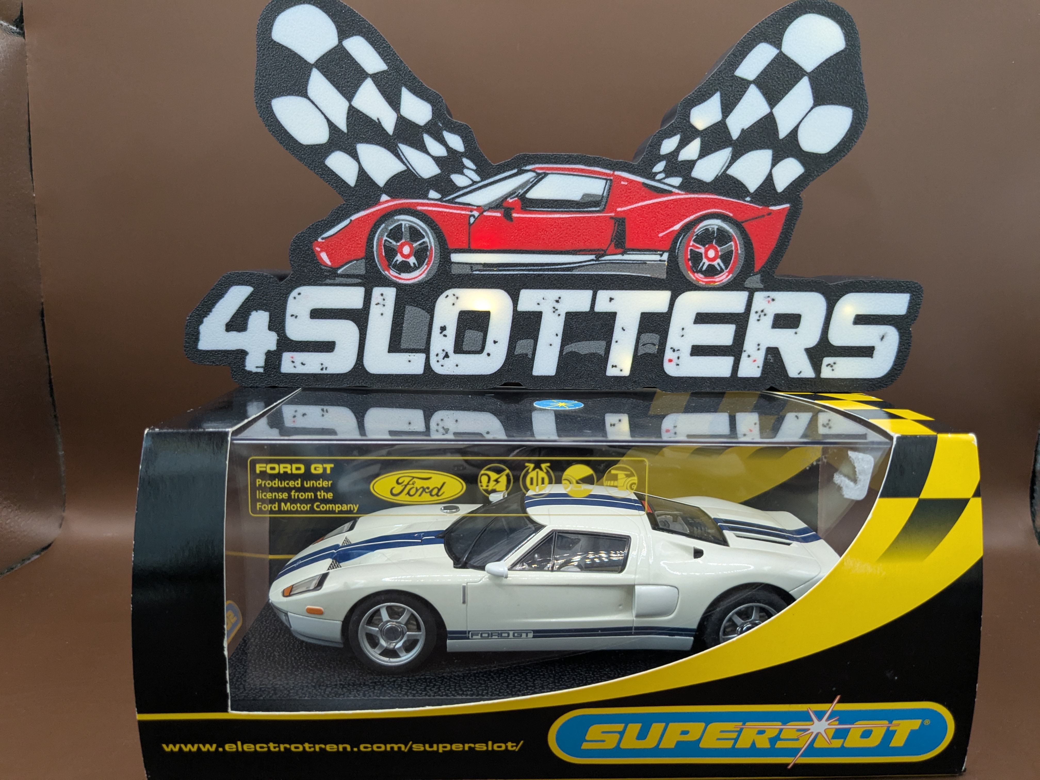 Scalextric/Superslot Ford GT Roadcar white SUPERSLOT