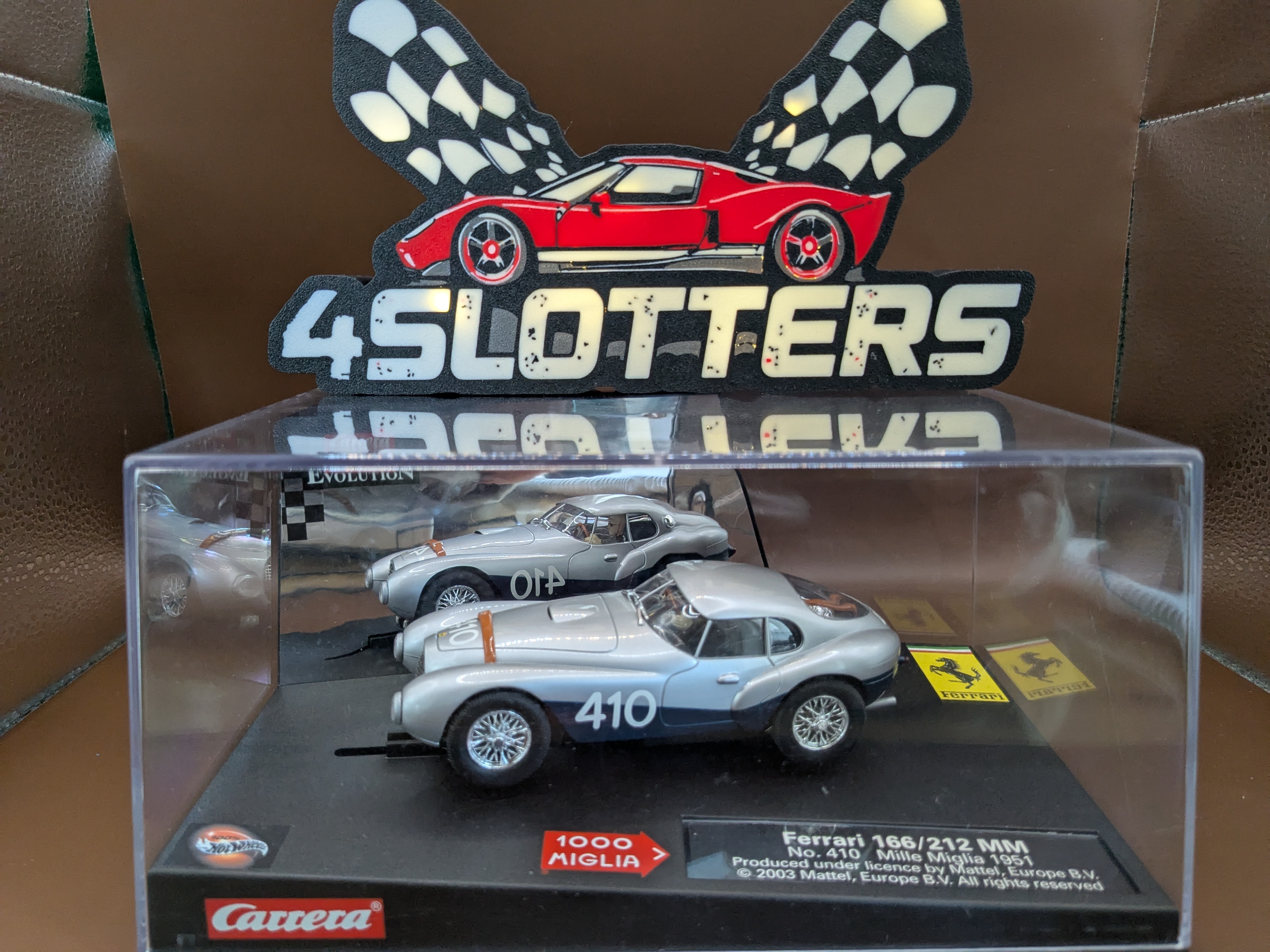 Carrera Evo Ferrari 166/212 MM #410 Mille Miglia 1951