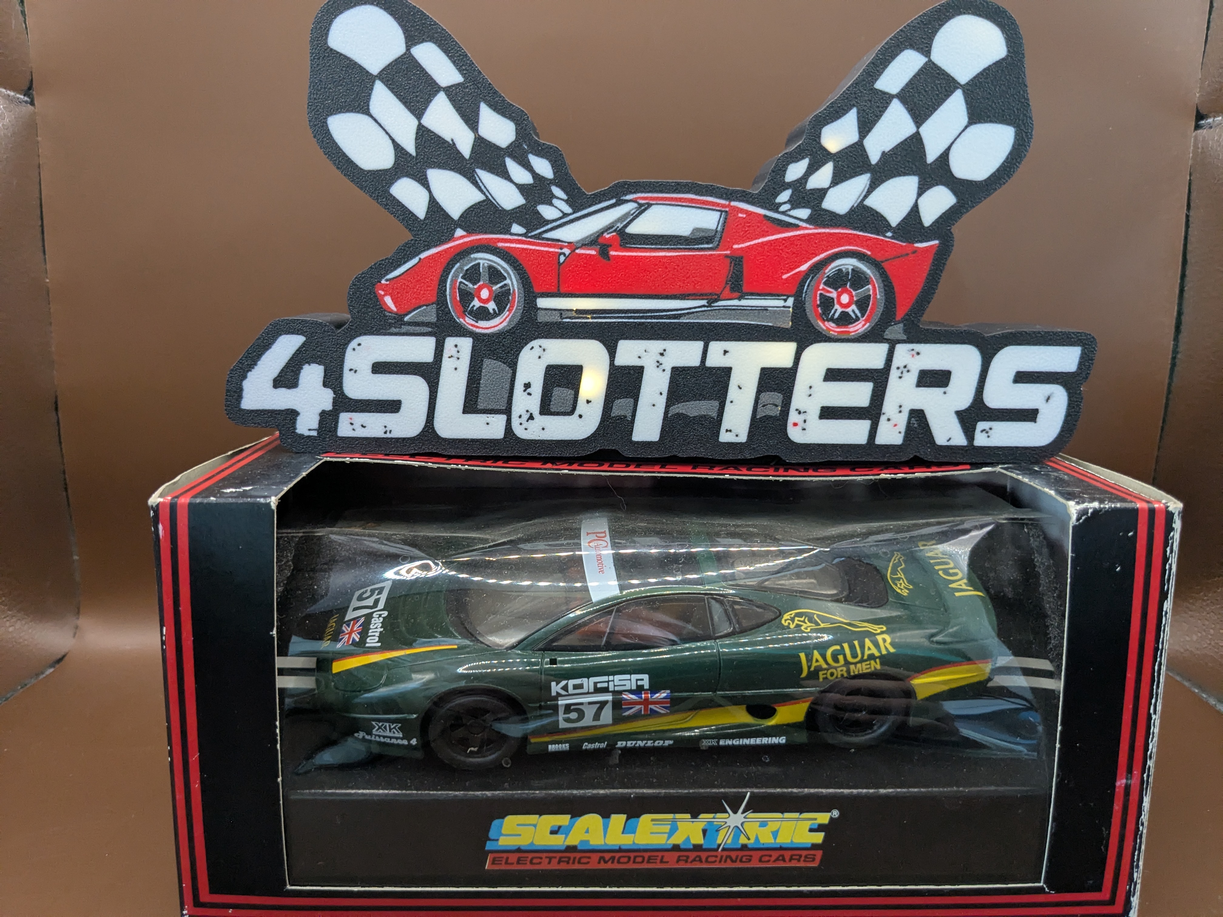 Scalextric Jaguar XJ220 #57 PC Automotive