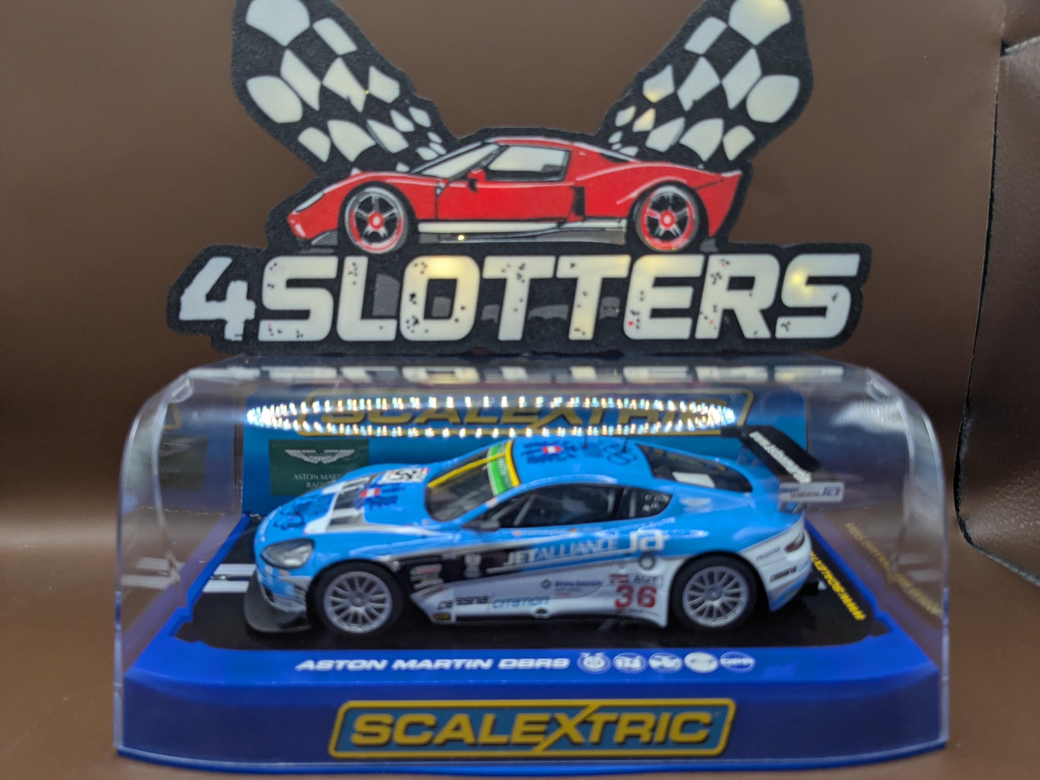 Scalextric Aston Martin DBR9 #36 Jet Alliance