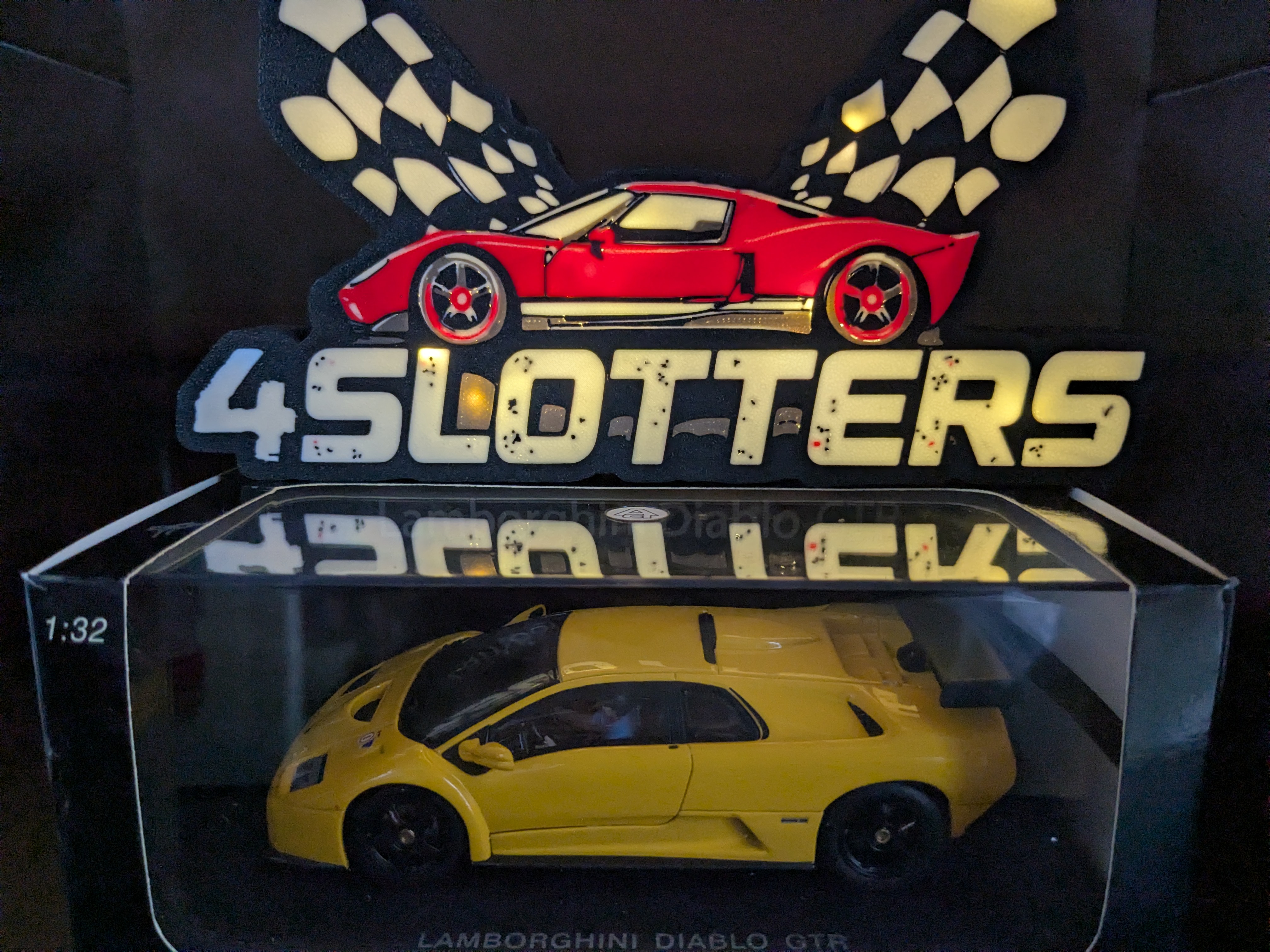 Autoart Lamborghini Diablo GTR Yellow