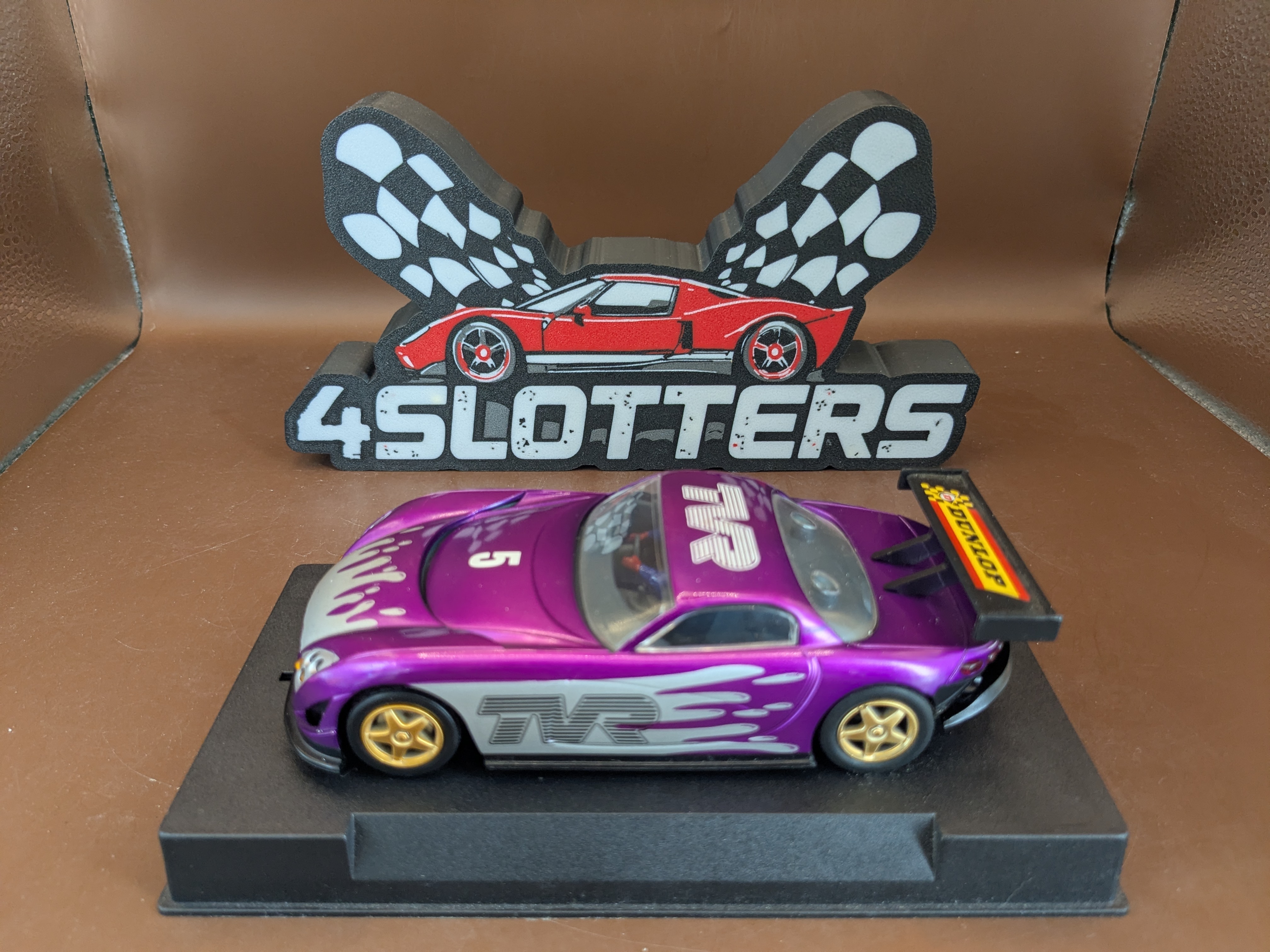 Scalextric TVR Speed 12 #5 Dunlop *USED*