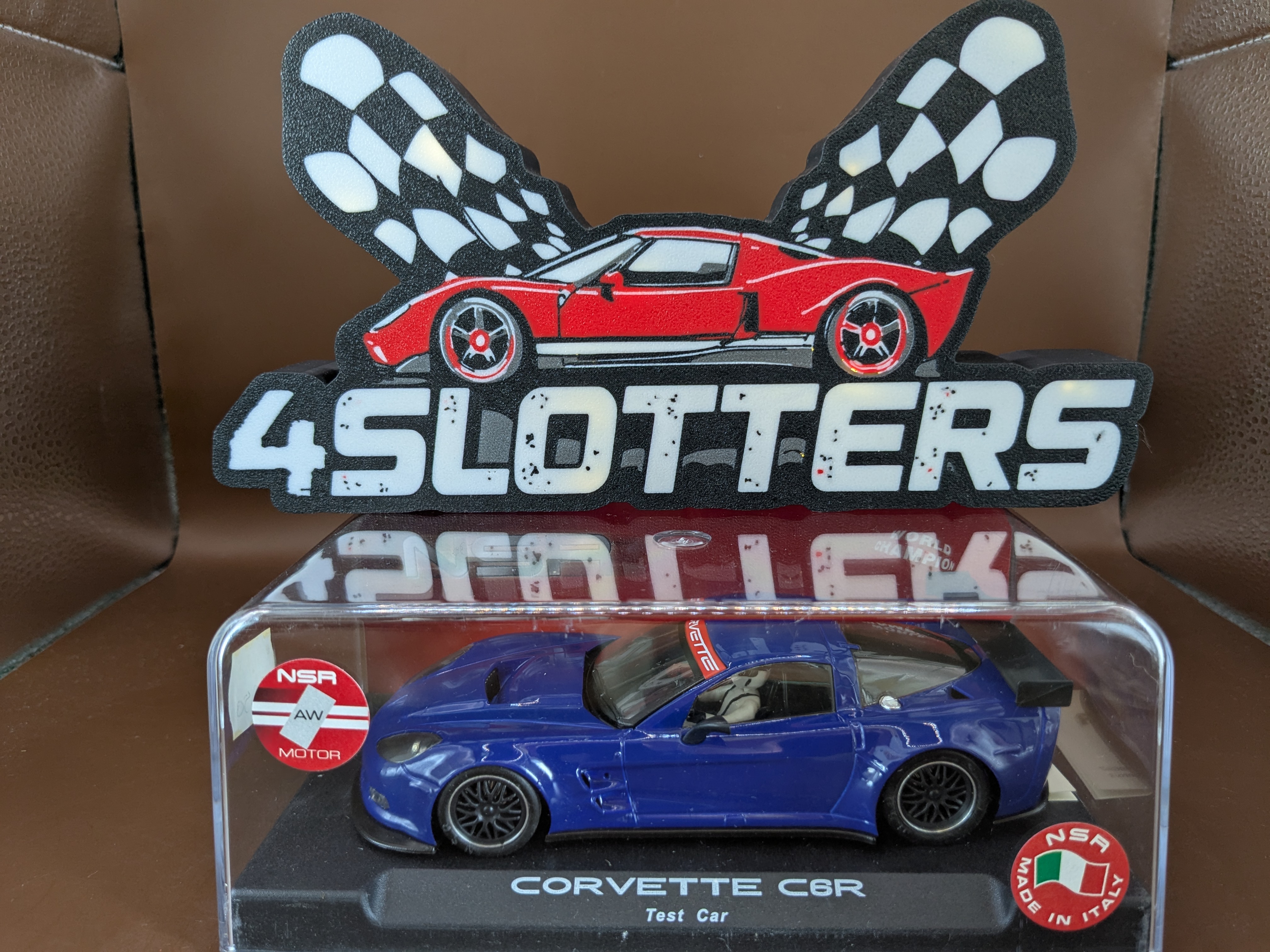NSR Chevrolet Corvette C6R Blue Test Car NSR1077AW