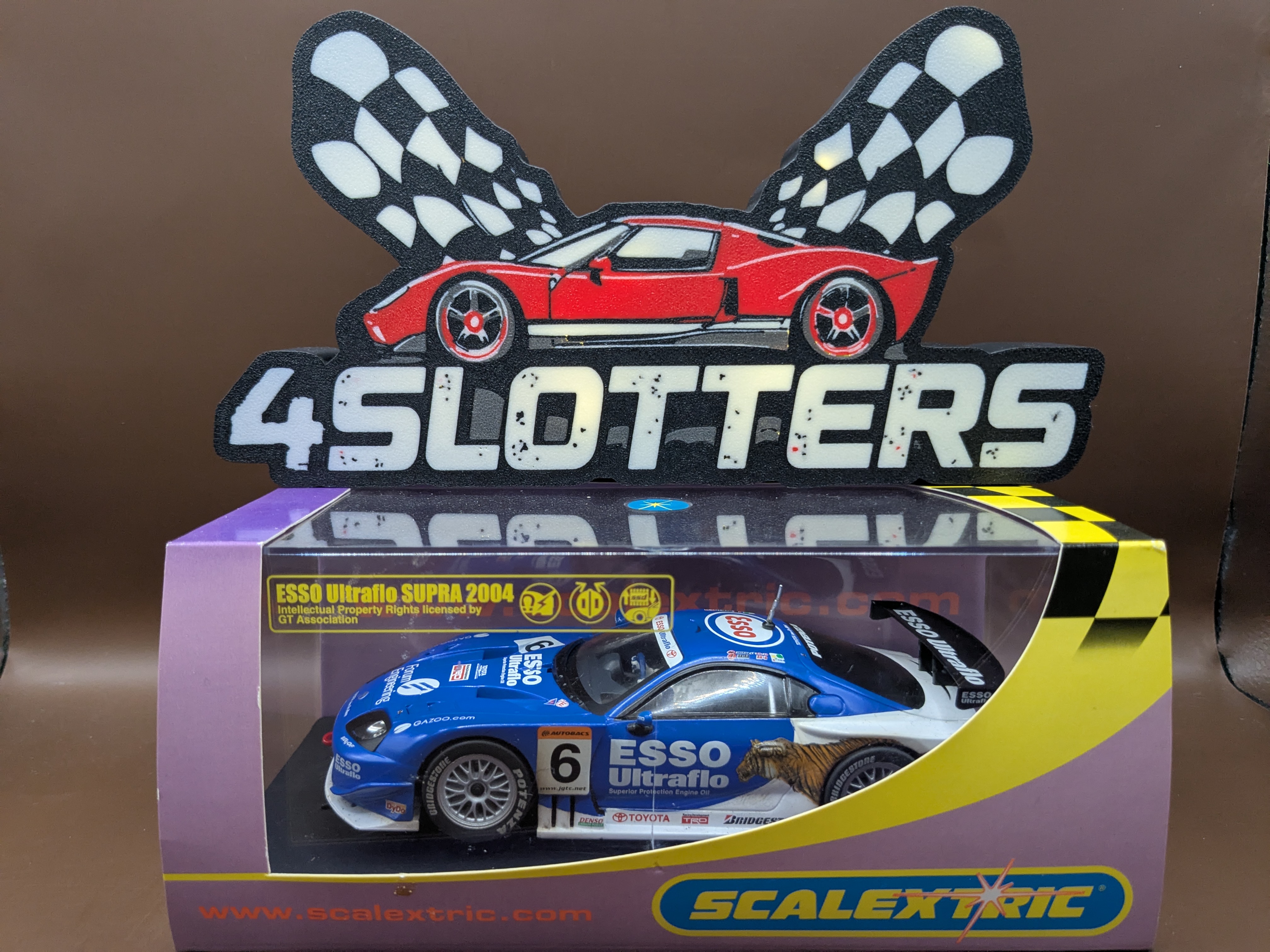 Scalextric Toyota Supra 2004 #6 ESSO Ultraflow