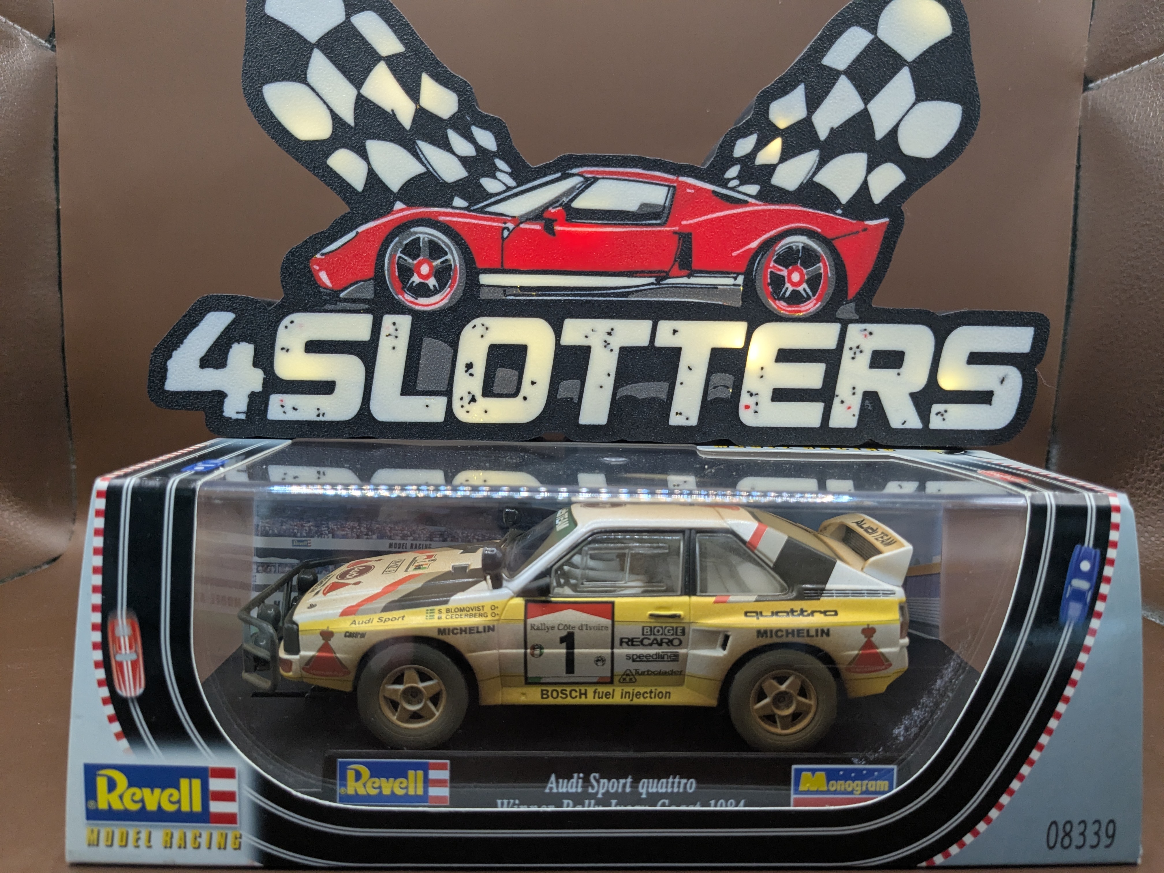 Revell Monogram Audi Sport Quattro #1 1e Rally Ivory Coast 1984