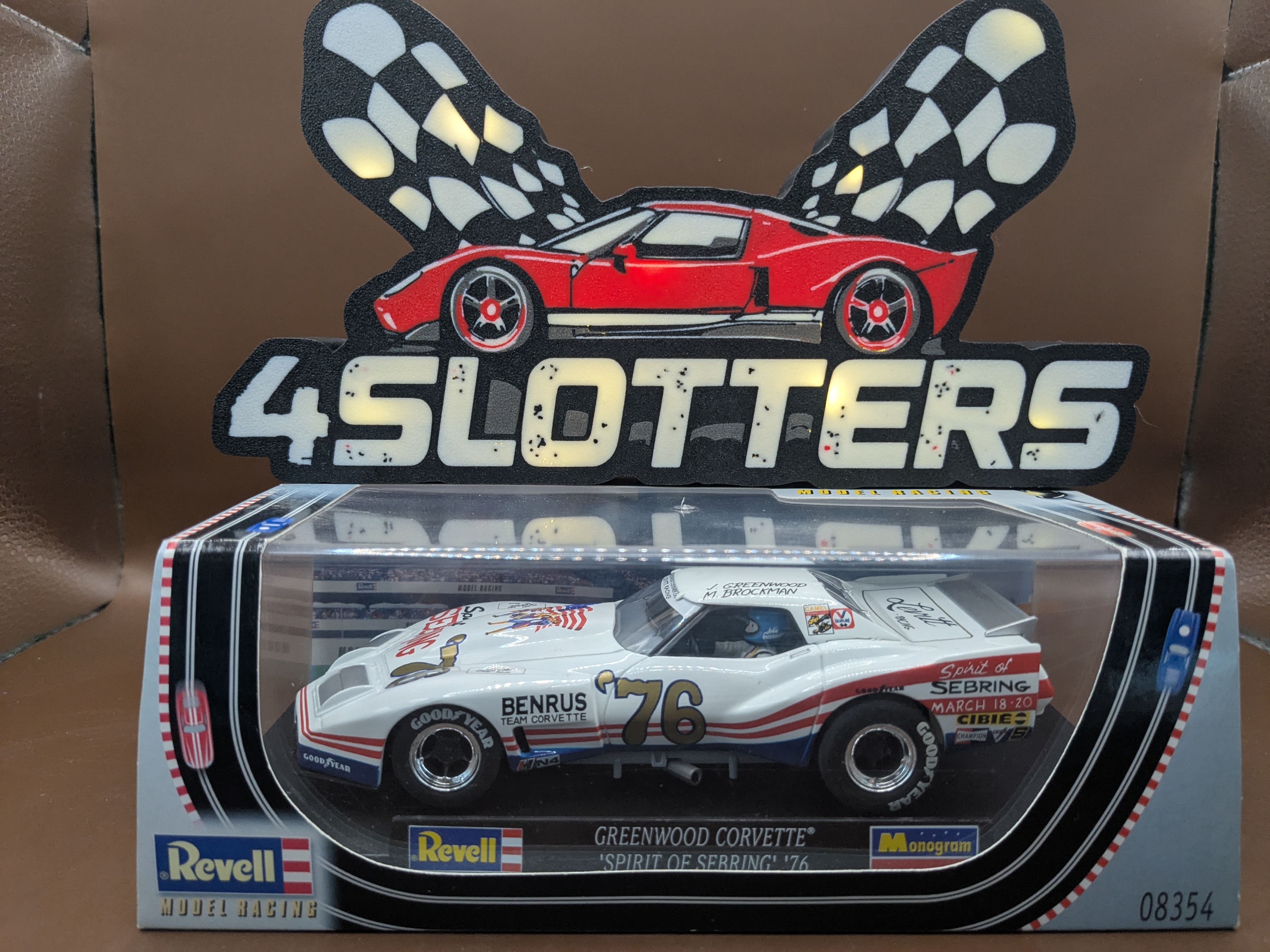 Revell Monogram Chevrolet Corvette #76 Spirit of Sebring 1976