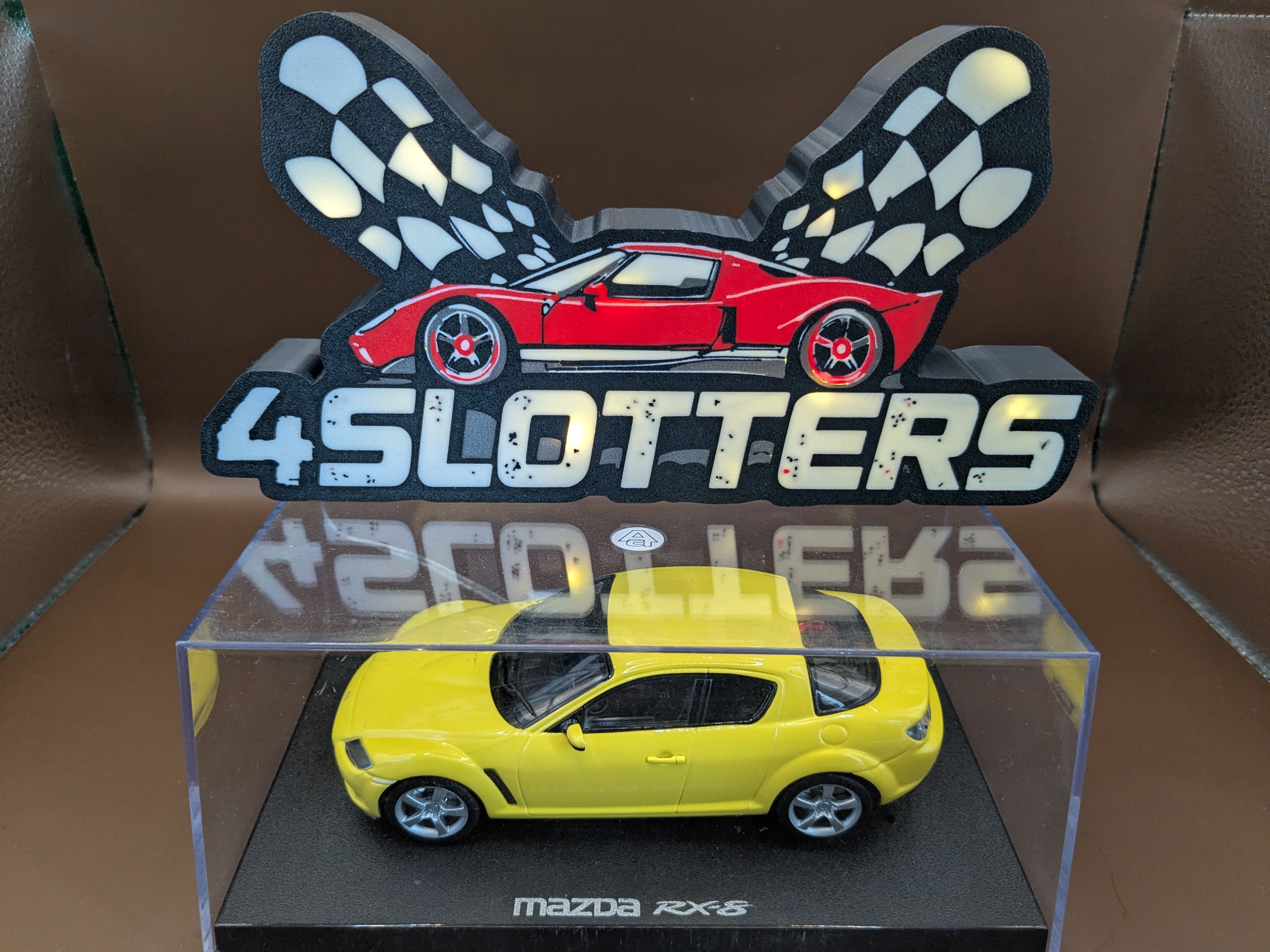 Autoart Mazda RX8 Yellow