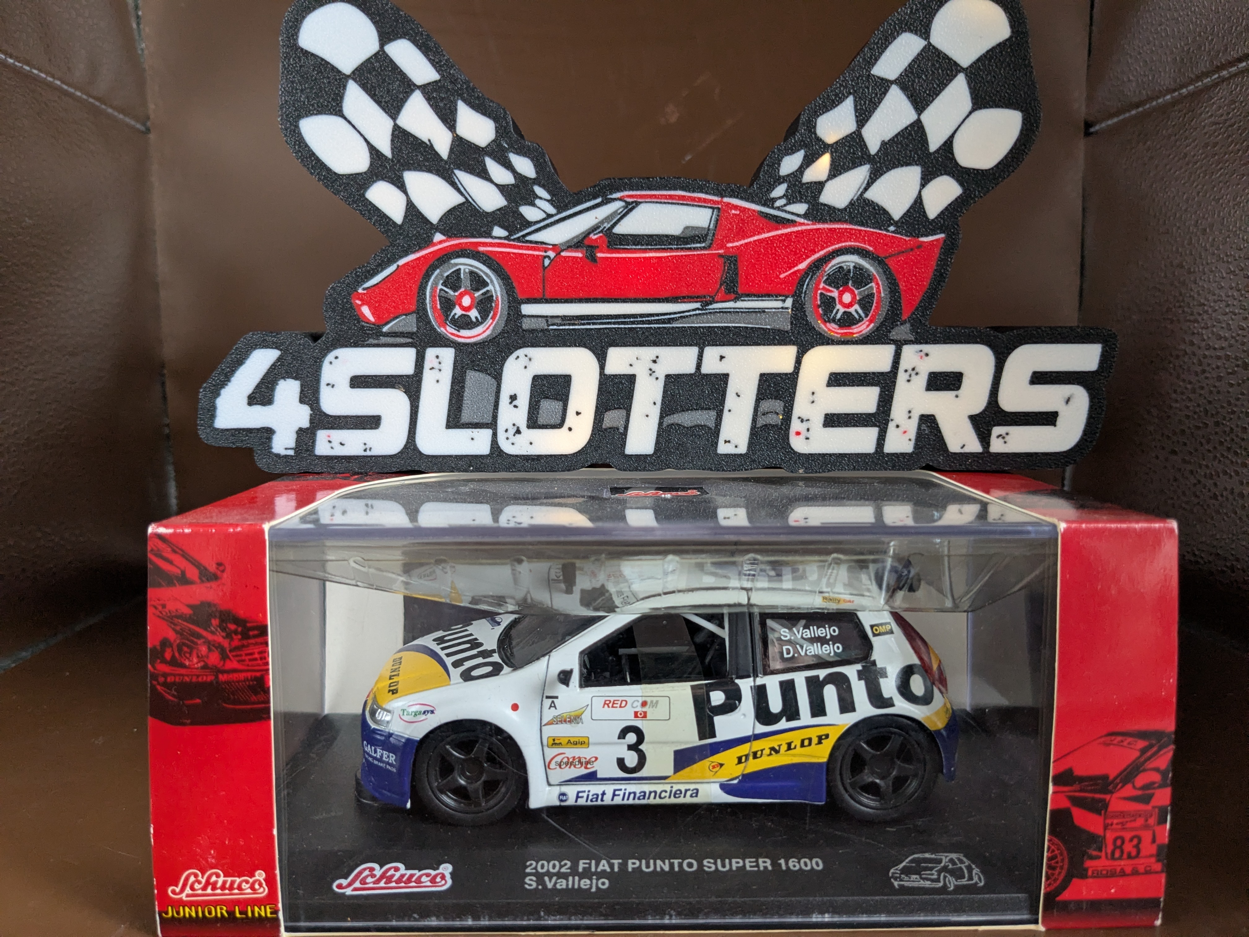 Schuco Fiat Punto Super 1600 #3 Rallye Villa de Llanes 2002
