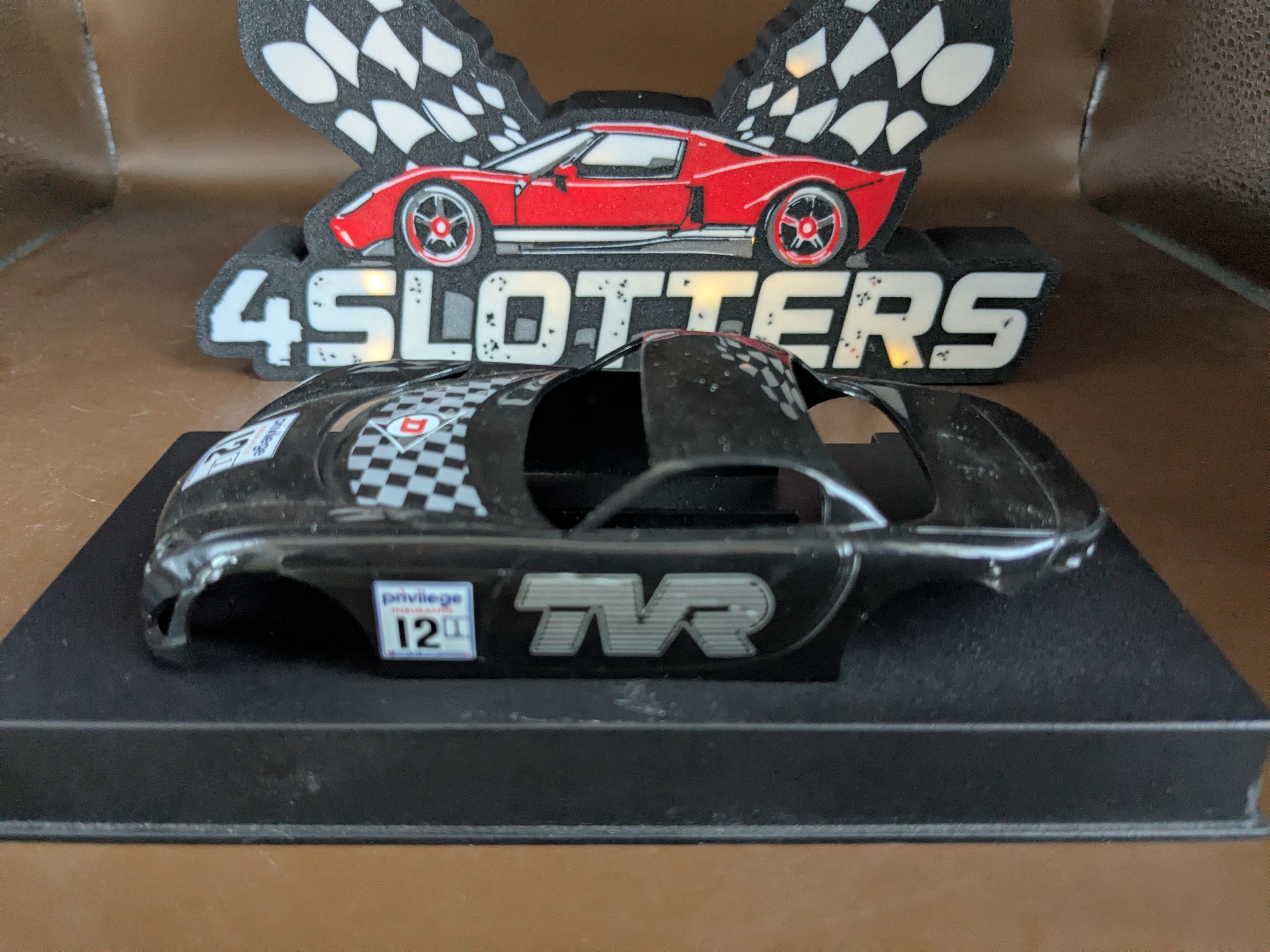 Body Scalextric TVR 12 Black *USED*