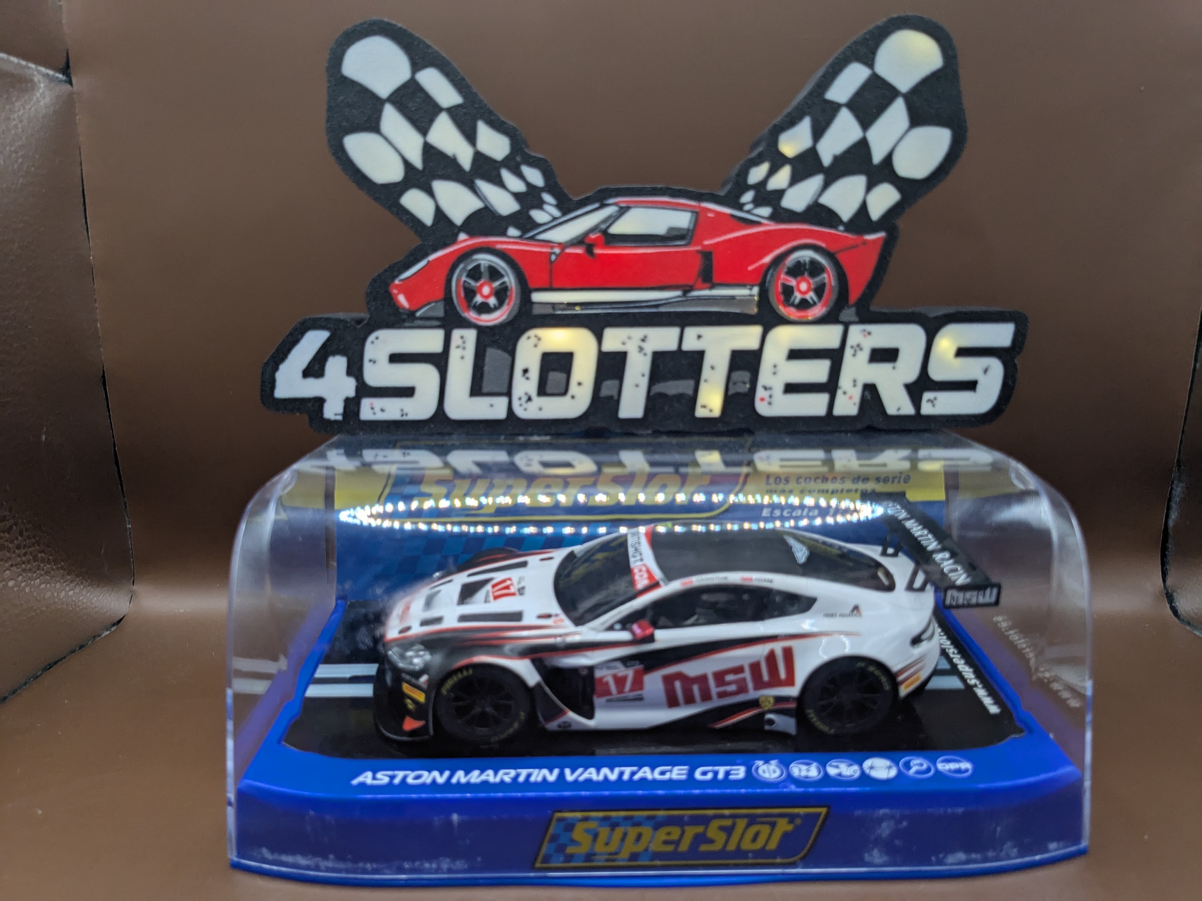 Scalextric/Superslot Aston Martin Vantage GT3 #17 MSW