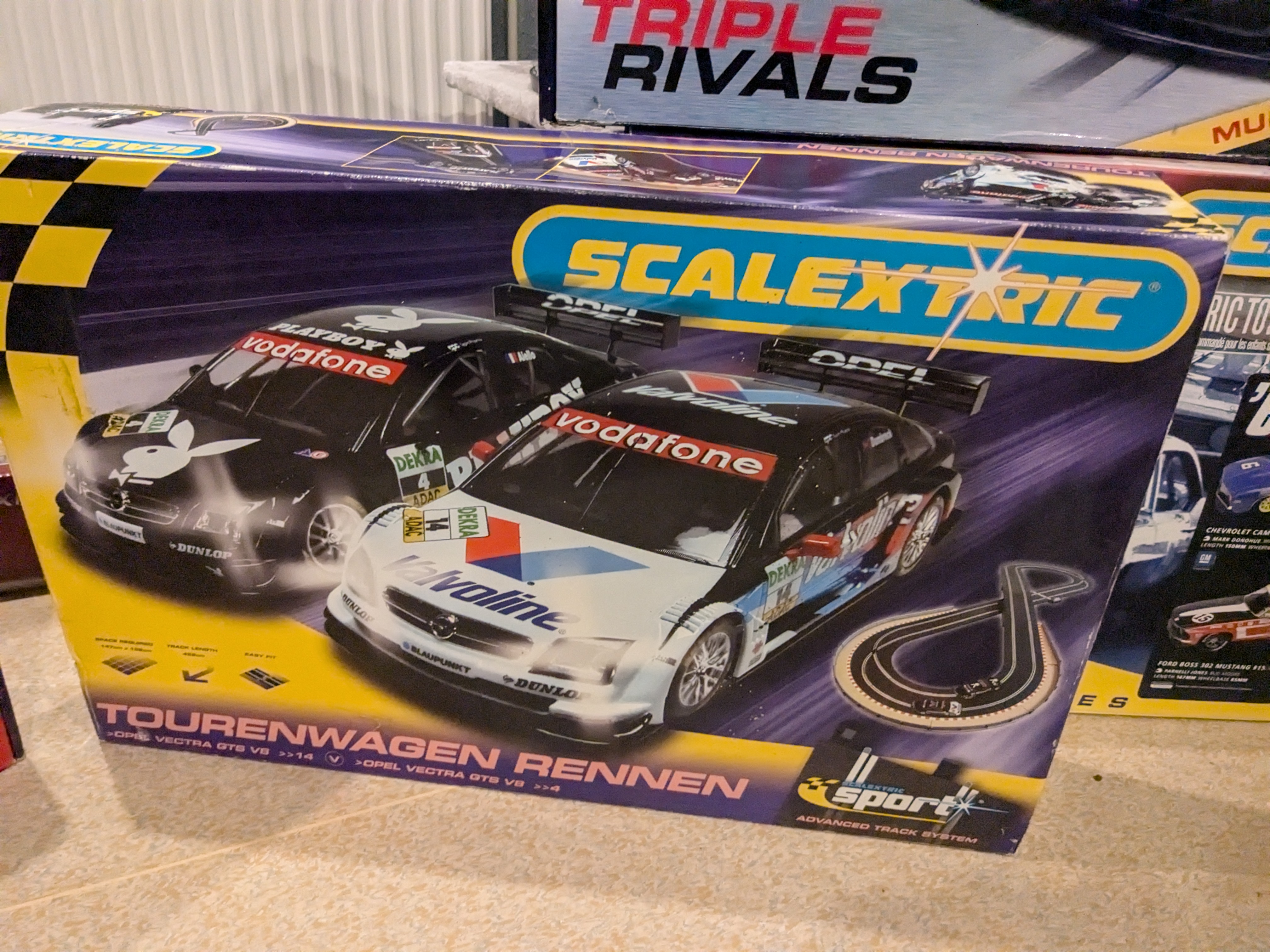 Scalextric SET Tourwagen Rennen Opel Vectra DTM