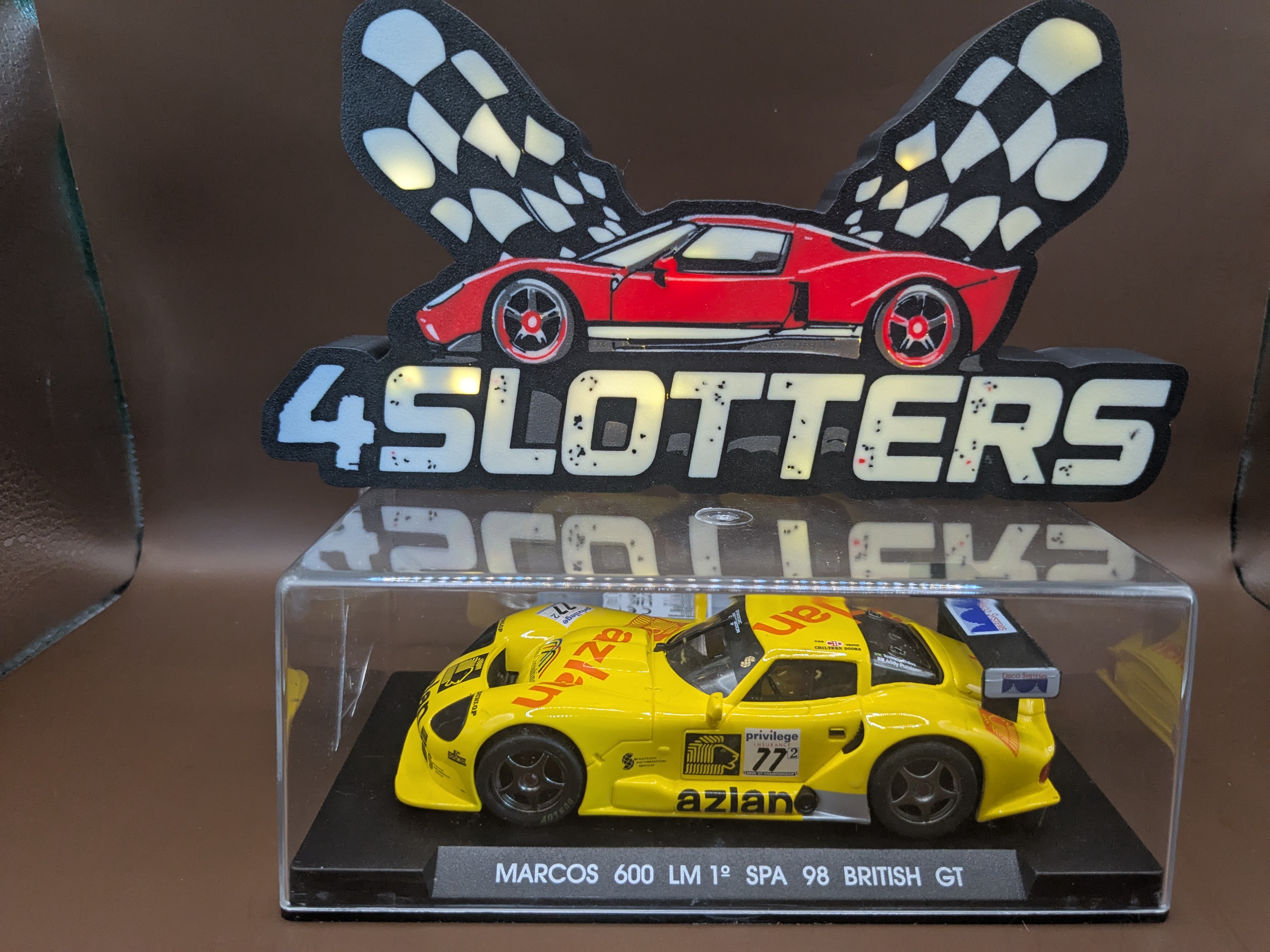 Fly Marcos LM600 #77 1e Spa 1998 British GT A25 *USED*