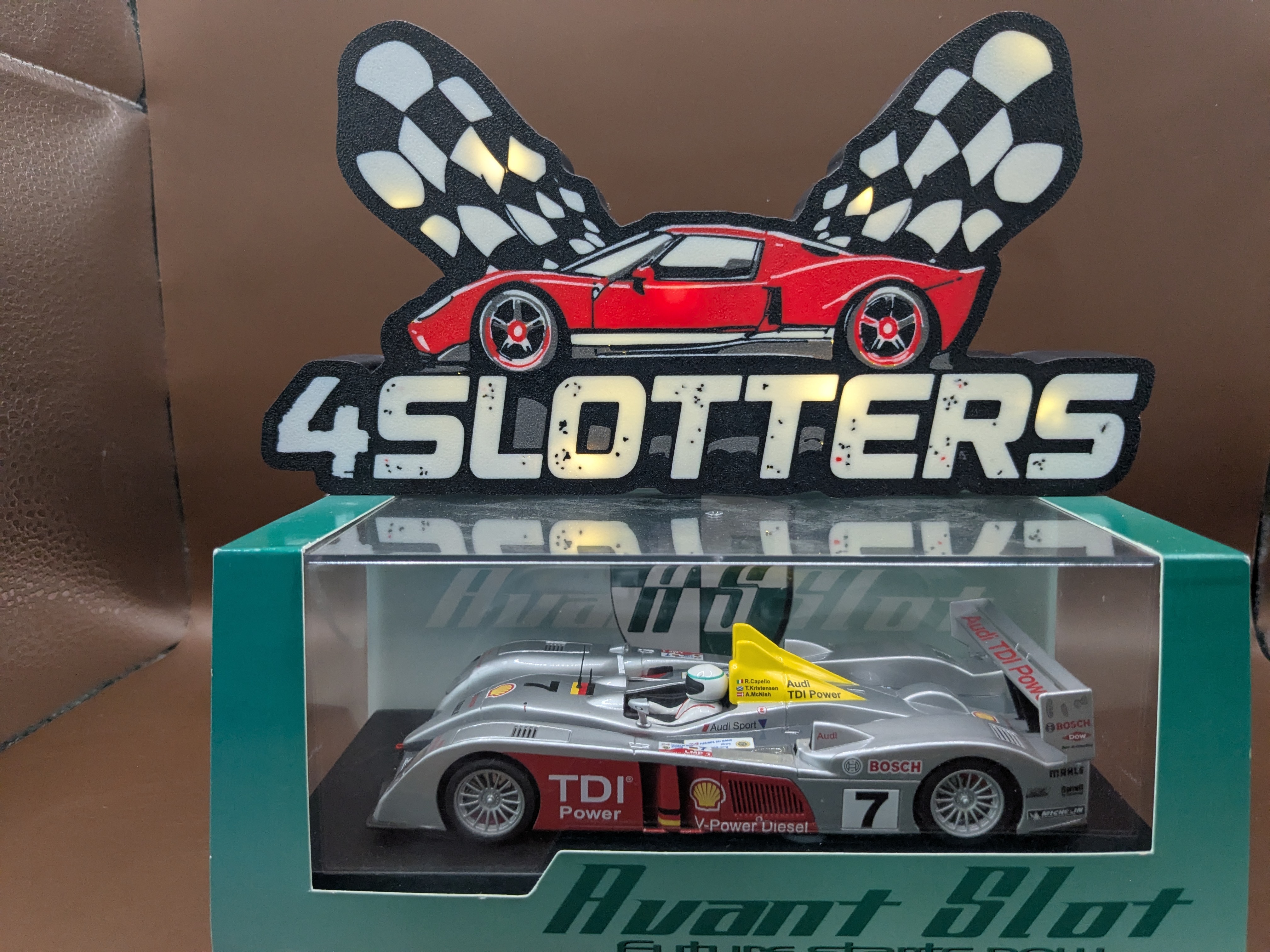 Avantslot Audi LMP #7 3e Le Mans 2006