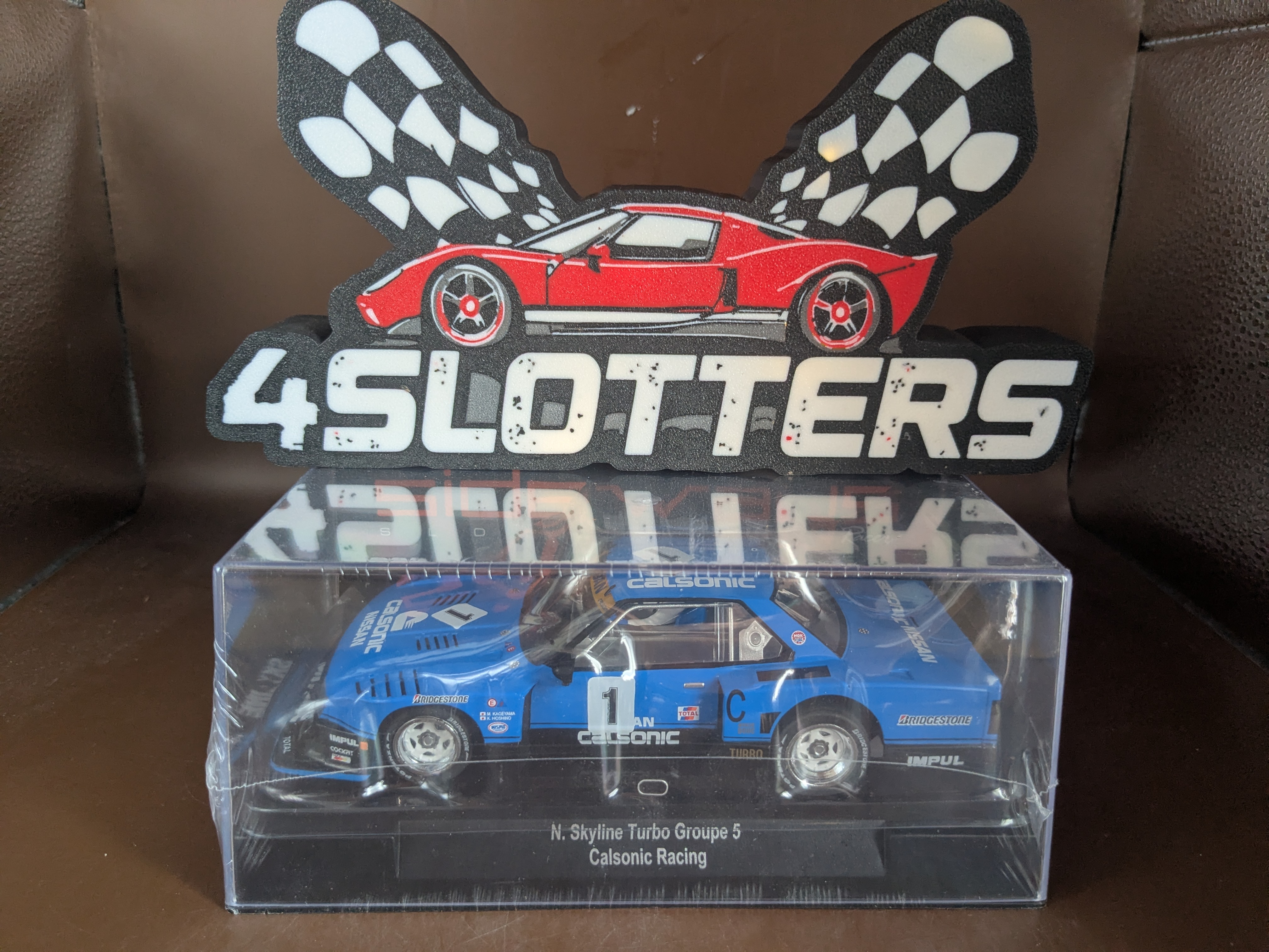 Sideways Nissan Skyline Turbo Gr 5 #1 Calsonic Racing
