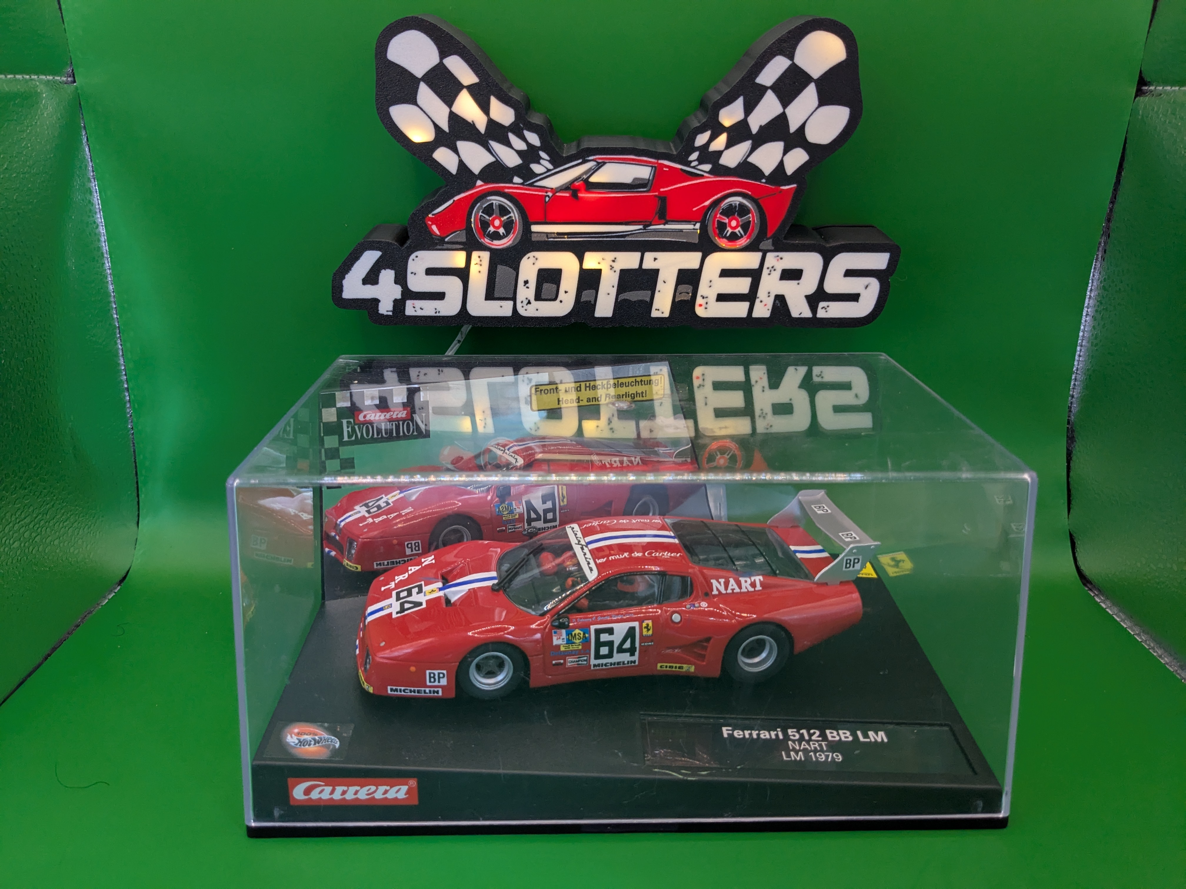 Carrera Evo Ferrari 512BB #64 NART Le Mans