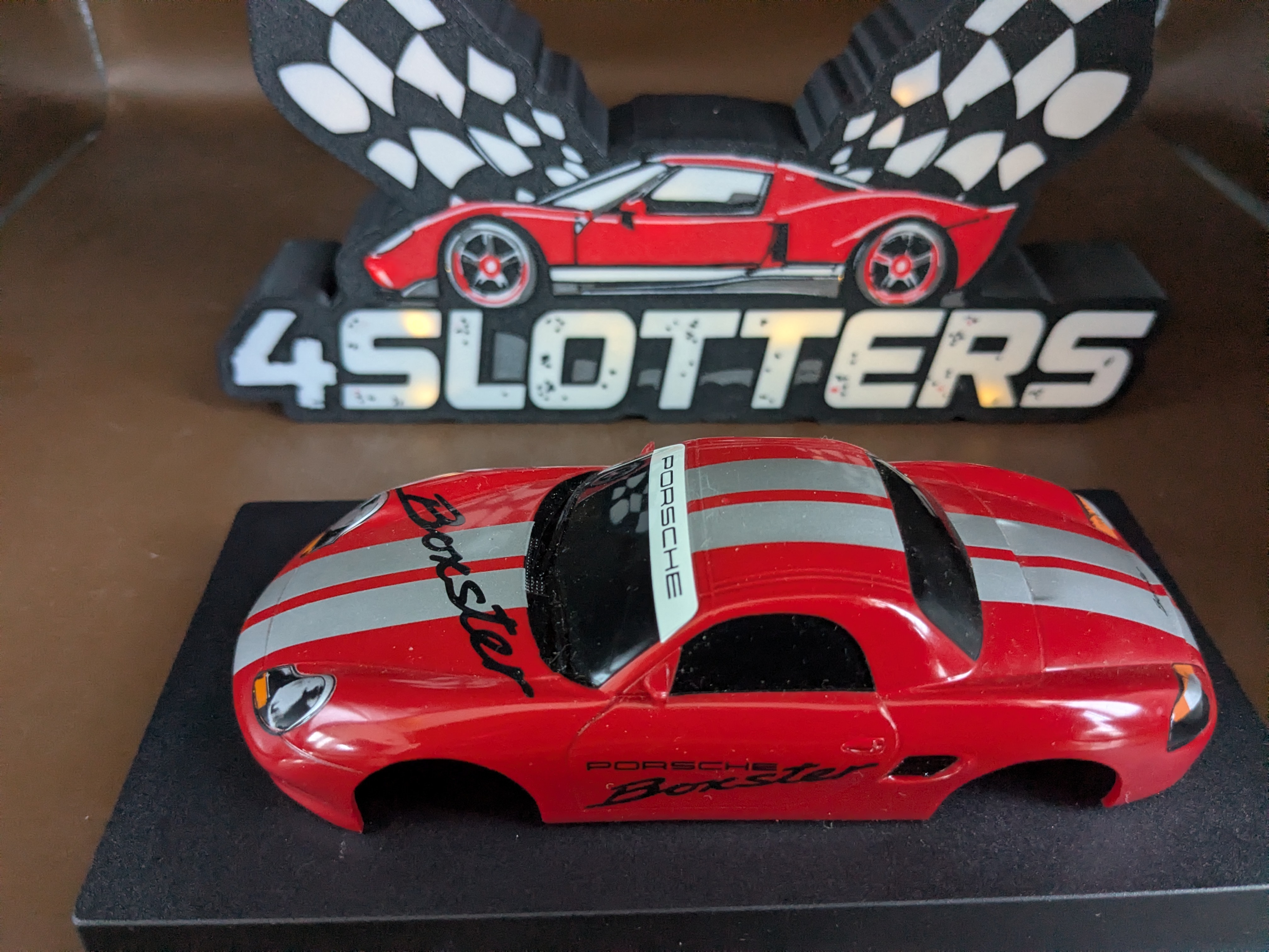 Body Scalextric Porsche Boxster Red
