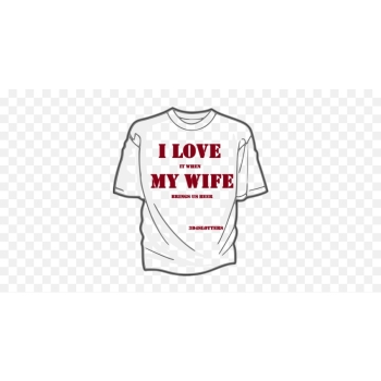 T-Shirt I LOVE MY WIFE 4Slotters