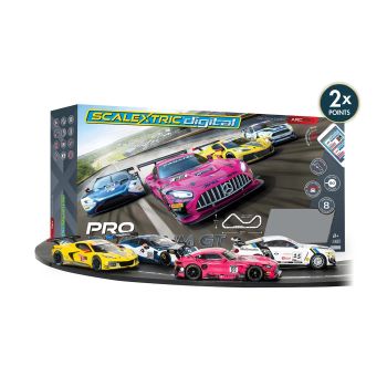 Scalextric SET ARC PRO Pro Platinum GT Race Set c1436