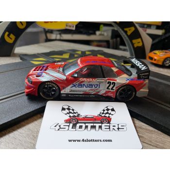 Scalextric Nissan Skyline #22 Xanavi USED