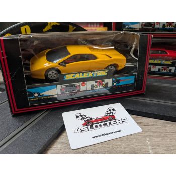Scalextric Lamborghini Diablo Roadcar Yellow
