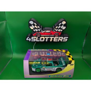 Scalextric Honda Takata Dome NSX # 18 Green *USED*