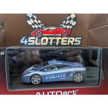 Autoart 1/24 Lamborghini Gallardo Police Car 
