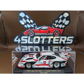 Fly Ford Capri RS Turbo #2 Wurth 1e Zolder DRM 1981 Klaus Ludwig