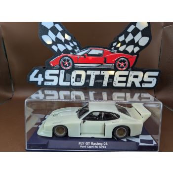 Fly Ford Capri RS Turbo Racing White Fluo