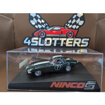 Ninco Jaguar E-Type Roadster #7 British Green