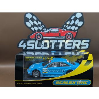 Scalextric Mercedes CLK #24 DTM Service 24hours LIMITED