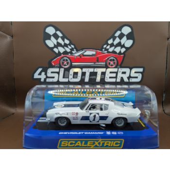 Scalextric Chevrolet Camaro #1 Chaparral Reborn 1970 white