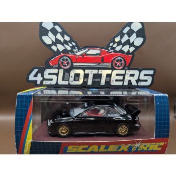 Scalextric Subaru Road Car Black Collectors Edition 