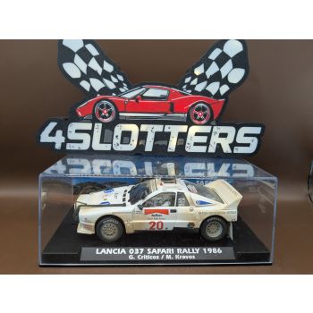 Fly Lancia 037 #20 Marlboro Safari Rally 1986 G. Criticos & M. Kravos Weathered Version