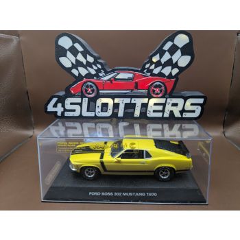 Scalextric Ford Mustang Boss 302 # '70 Street Car' Road Car Yellow
