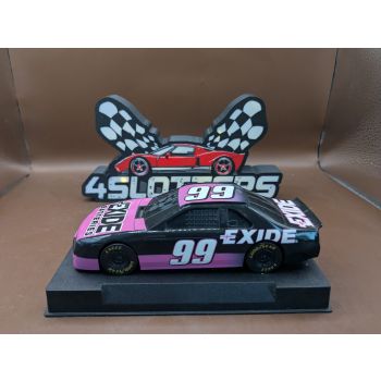Scalextric Ford Thunderbird #99 Exide Batteries  Jeff Burton *USED*