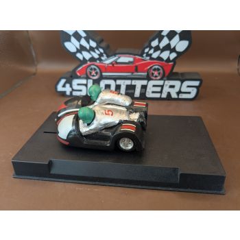 Scalextric Motorcycle with sidecar Green C282 *USED*