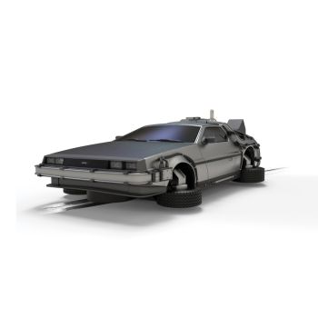 PRE-ORDER Scalextric DeLorean BACK TO THE FUTURE 2- FLYING TIME MACH (03/25) *