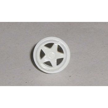 Scalextric Wheel White 4x 3D4Slotters