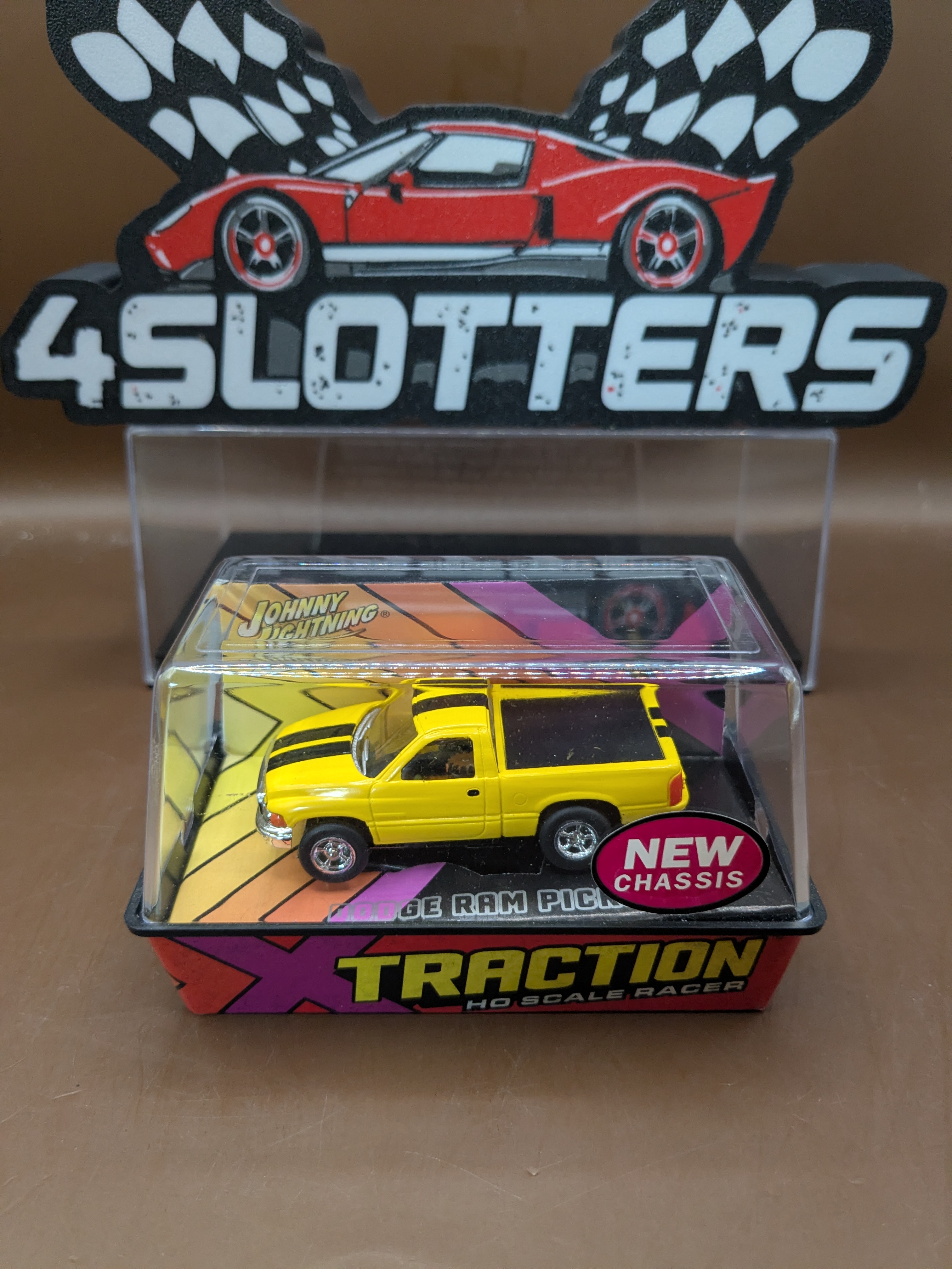 Auto World Xtraction Dodge Ram Pick Up Yellow