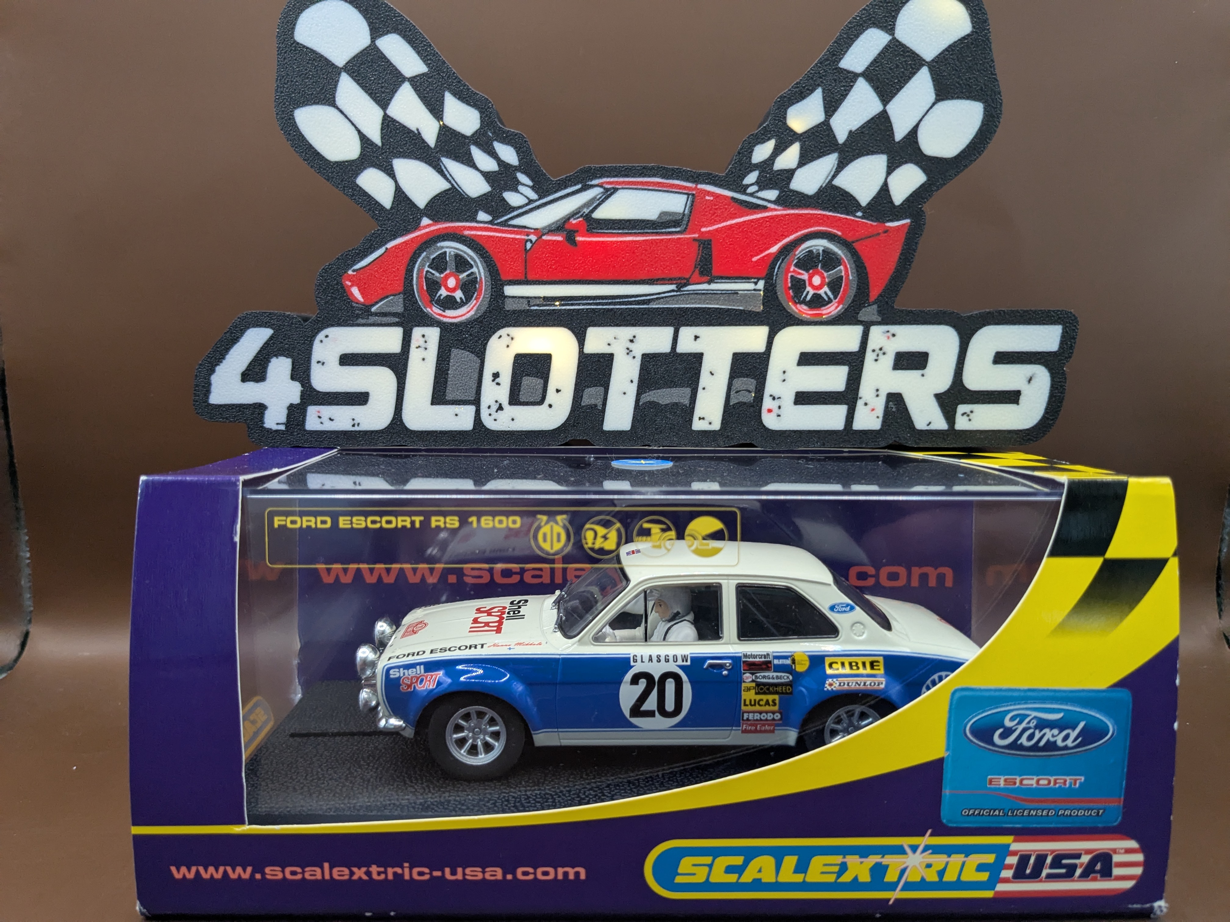 Scalextric Ford Escort MK1 RS1600 #20 Shell