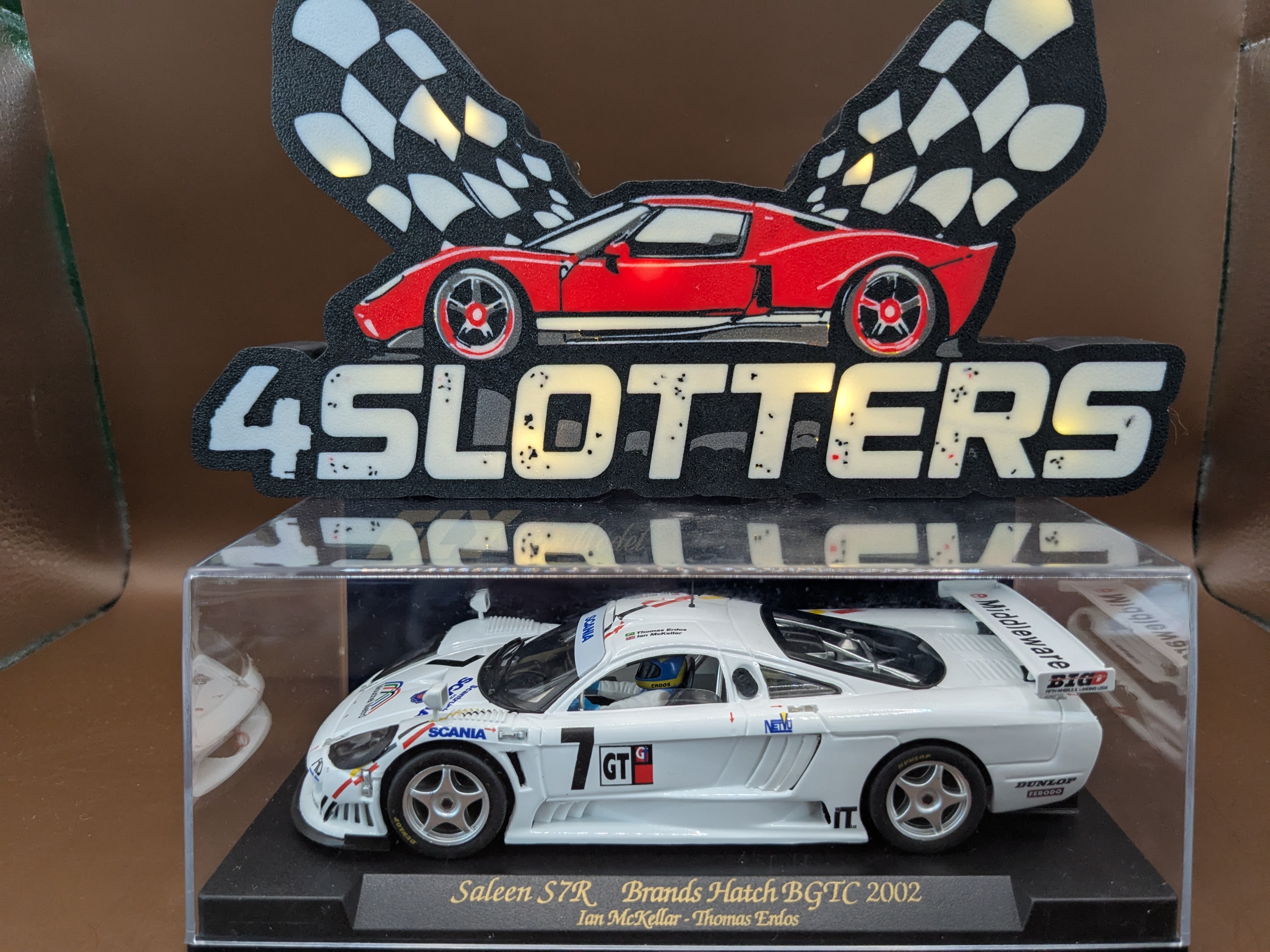 Fly Saleen S7R #7 Brands Hatch BGTR 2002
