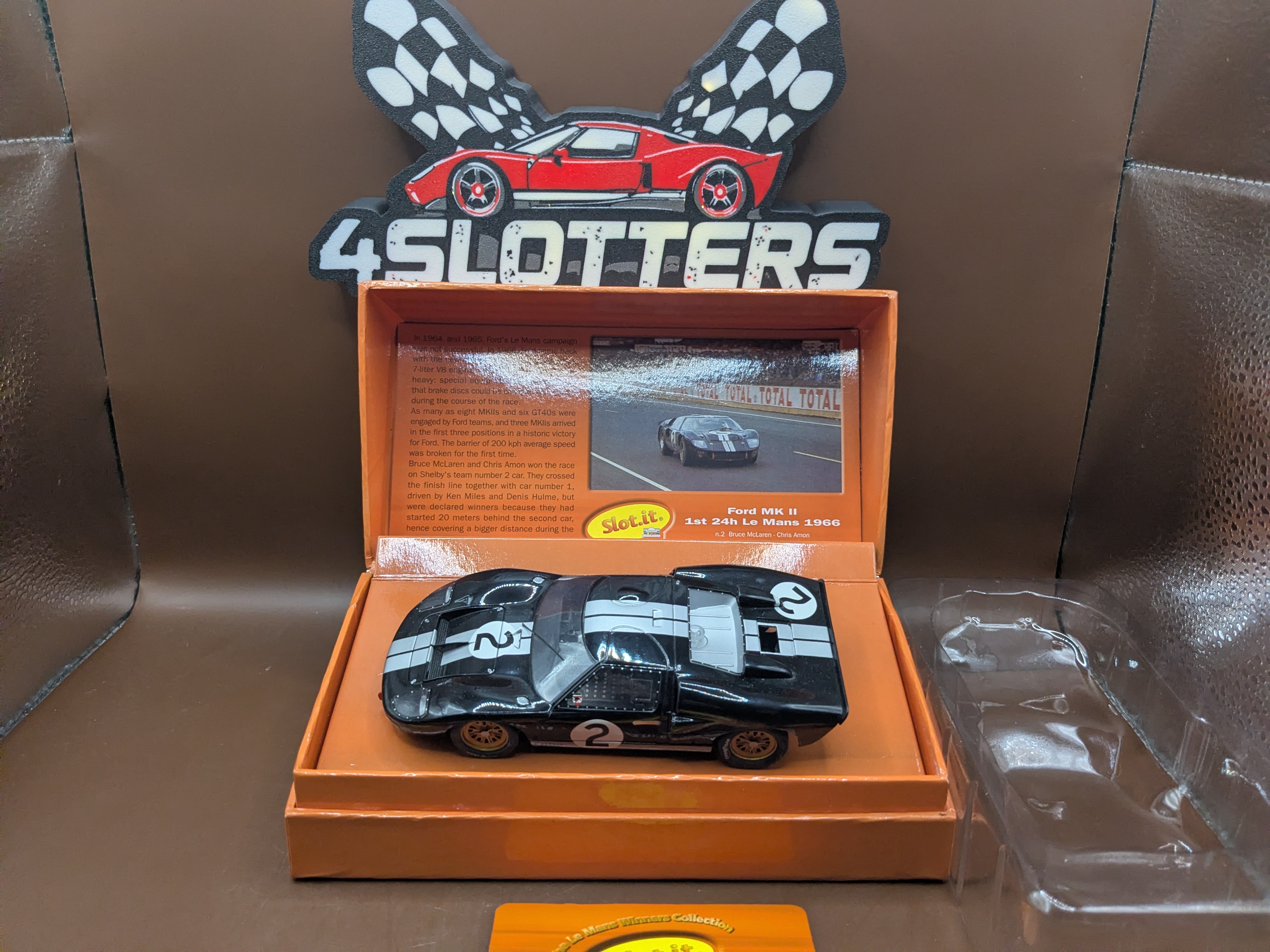 Slot.It Ford GT40 #2 1e Le Mans 1966